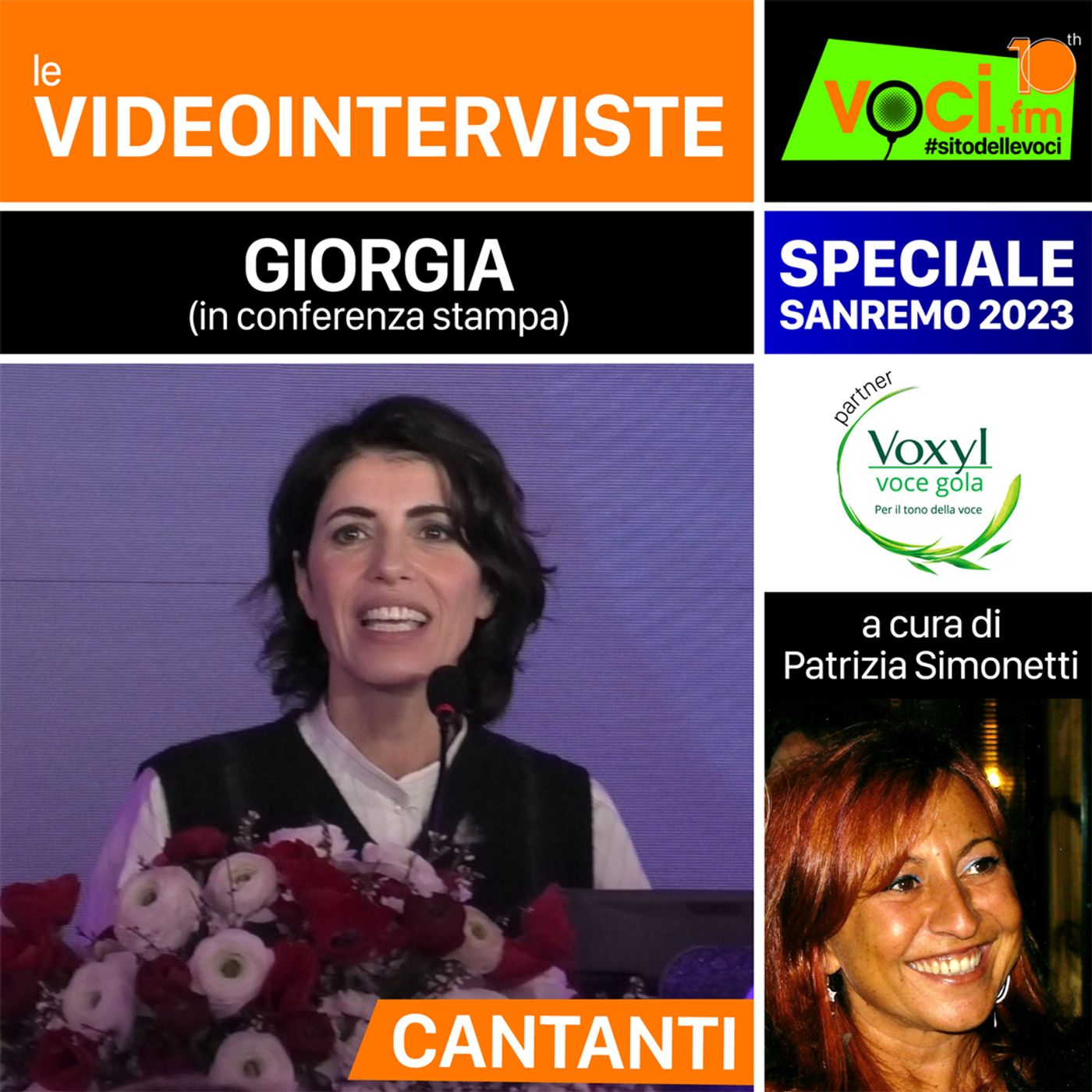 SPECIALE SANREMO 2023: GIORGIA su VOCI.fm - clicca play e ascolta l'intervista episode artwork