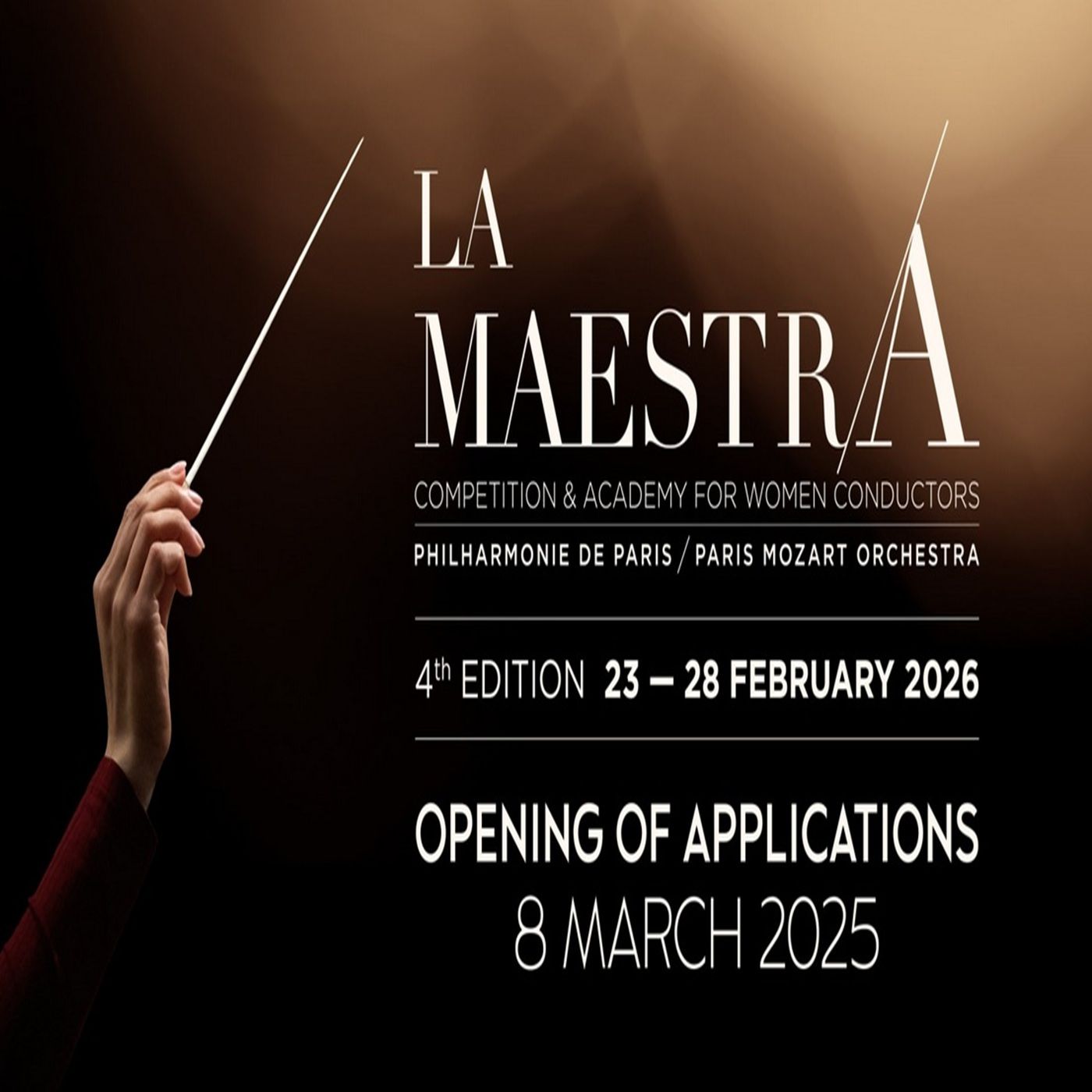 The La Maestra International Competition for Women Conductors. On Staccato episode artwork