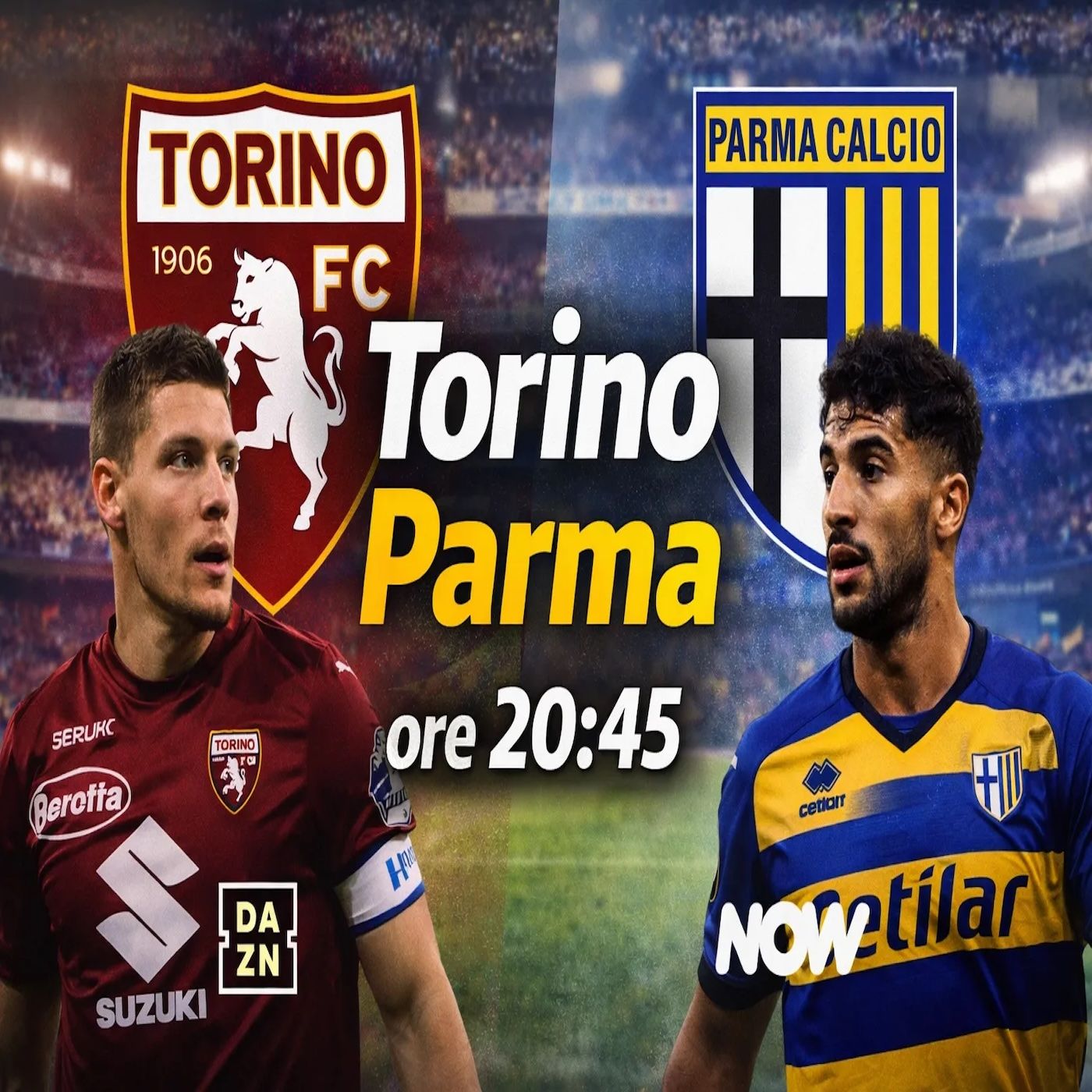 Torino-Parma stasera alle 20:45 dove vederla in TV e streaming episode artwork