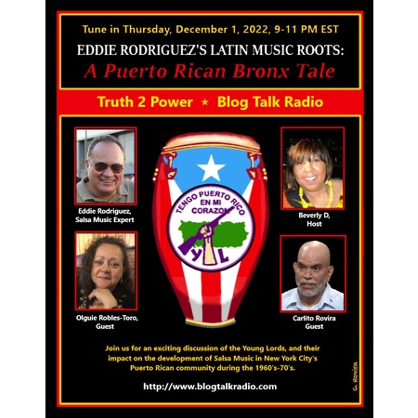 Eddie Rodriguez: The Young Lords Organization & Support From NY Latin Artists episode artwork