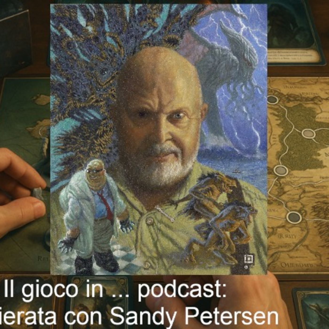 Il gioco in … podcast - 23ma puntata - Un chiacchierata con Sandy Petersen - Creatore di Call of Cthulhu episode artwork