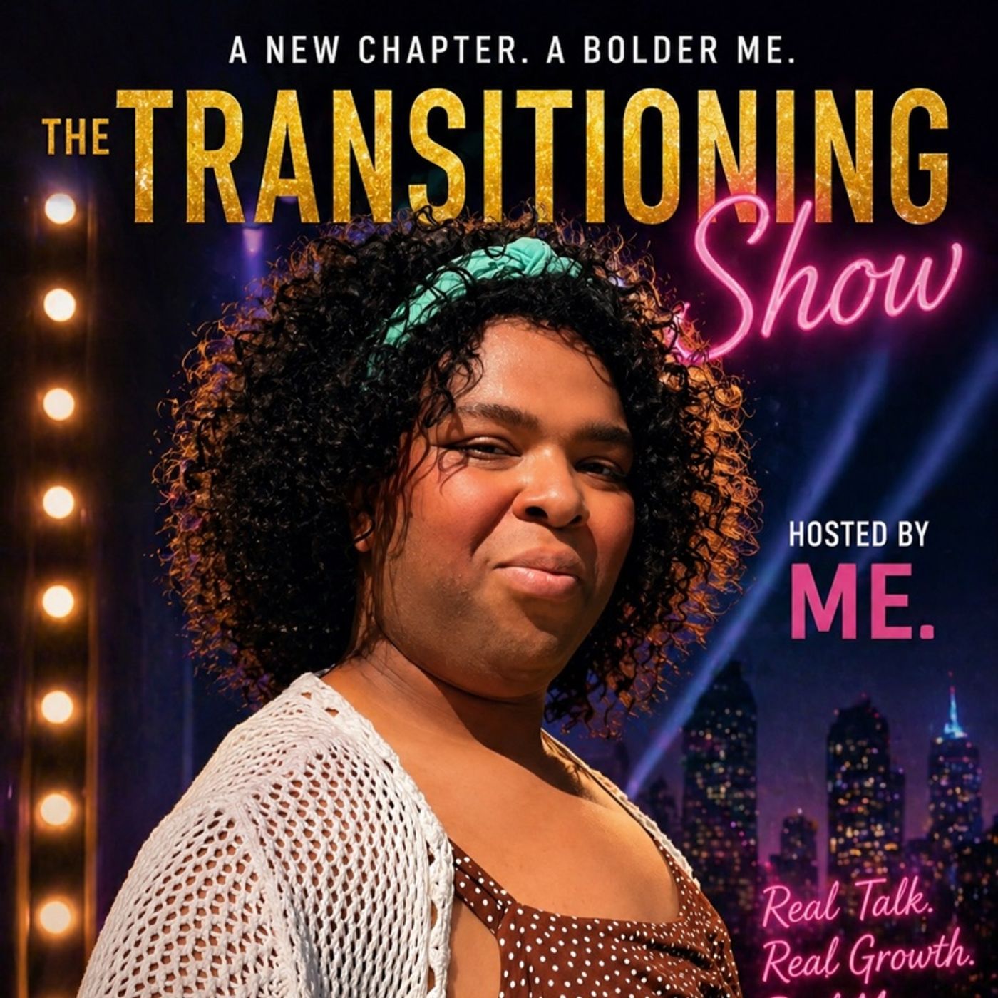 Opening up about transitioning self-acceptance episode artwork
