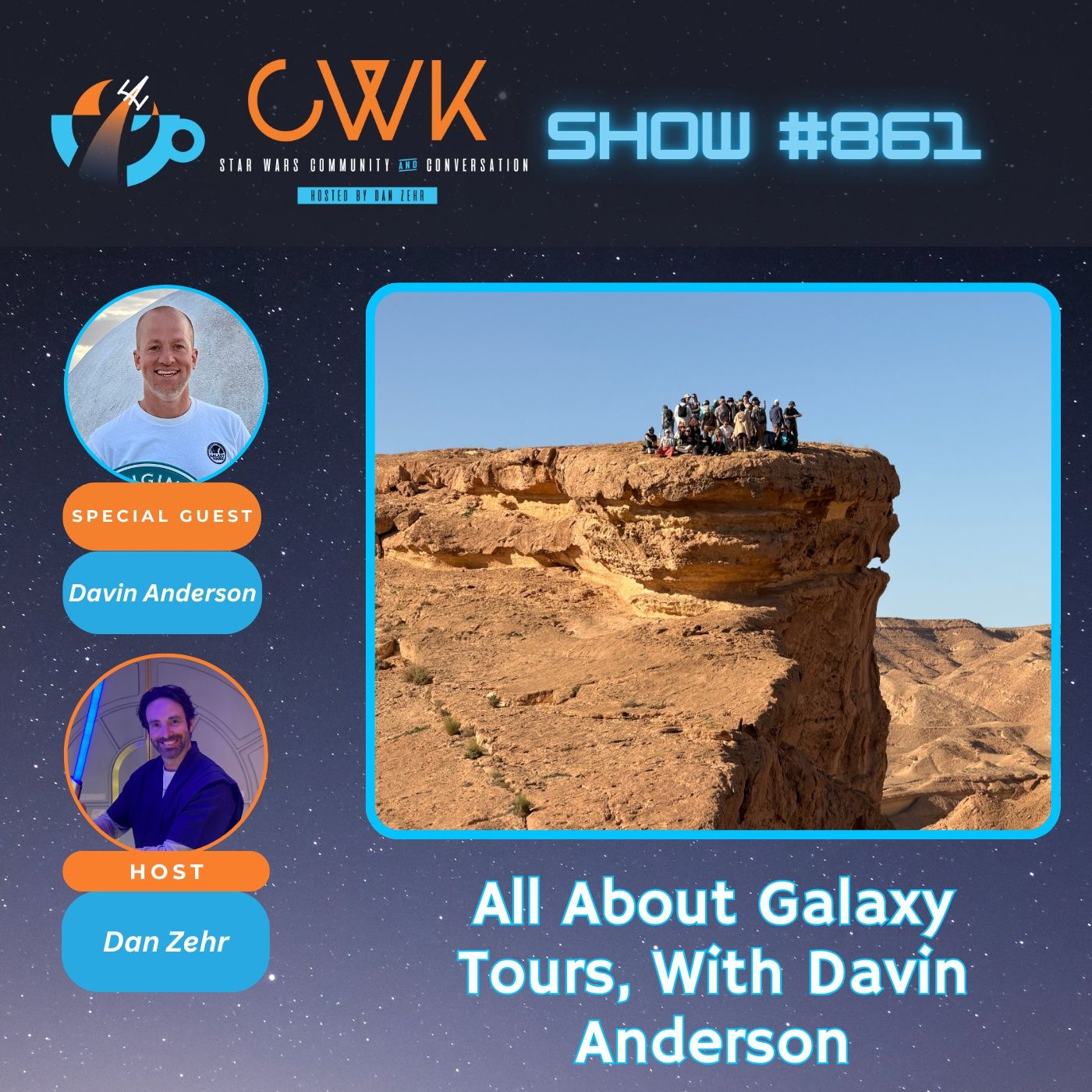 CWK Show #861: All About Galaxy Tours, with Davin Anderson episode artwork