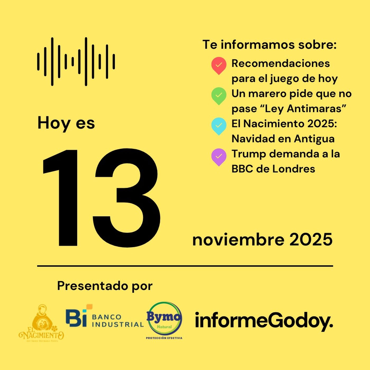 13 de noviembre 2025 episode artwork