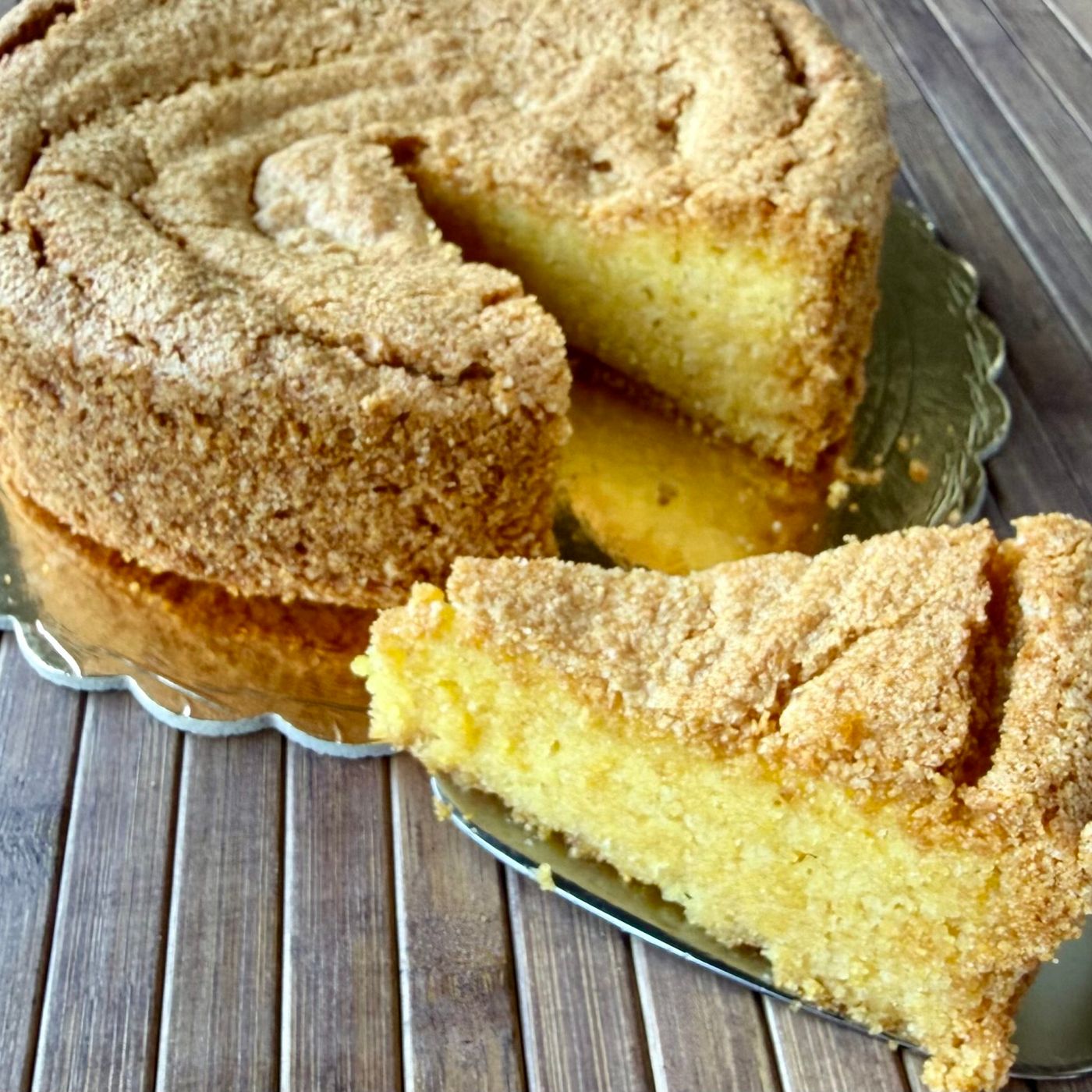 Torta di mais con soli albumi: rustica e friabile episode artwork