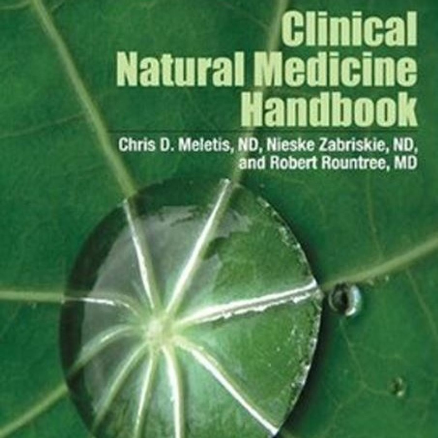Clinical Natural Medicine Handbook episode artwork