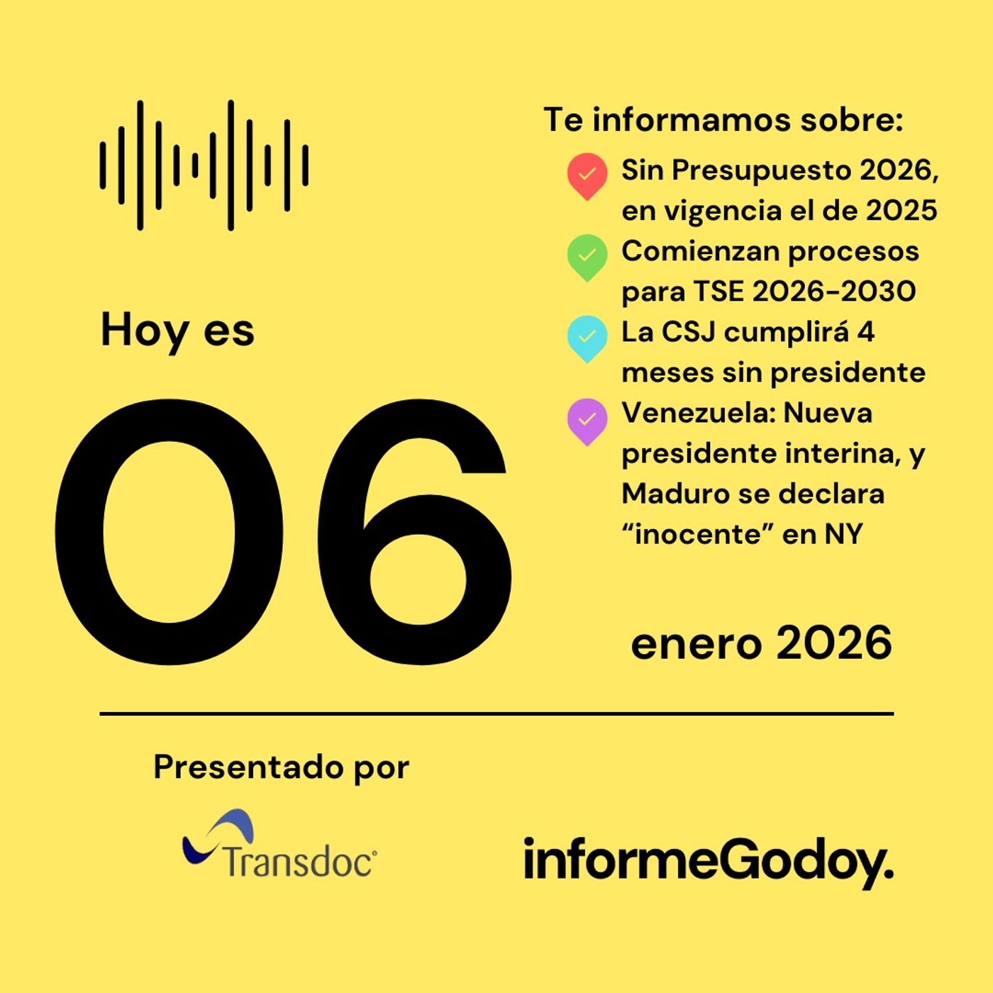 06 de enero 2026 episode artwork