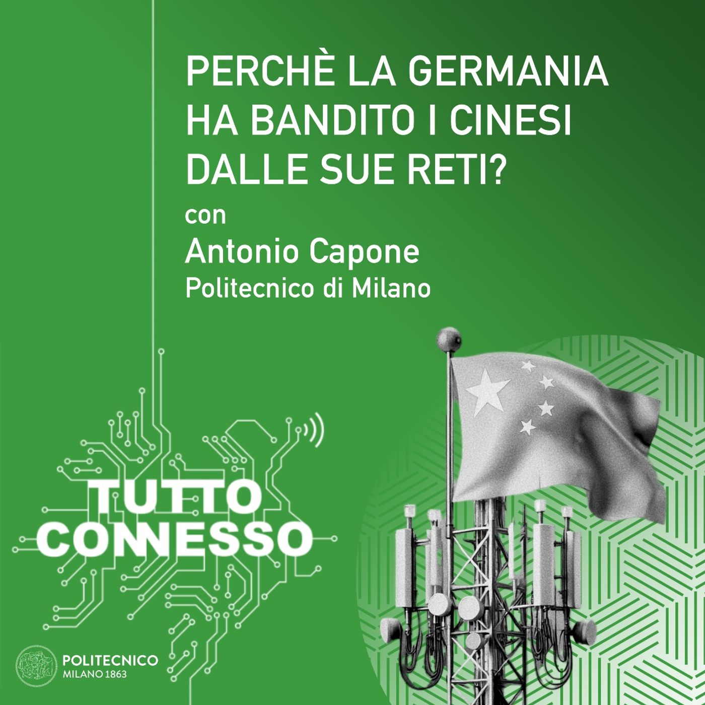 Perché la Germania ha bandito i cinesi dalle sue reti? Con Antonio Capone episode artwork