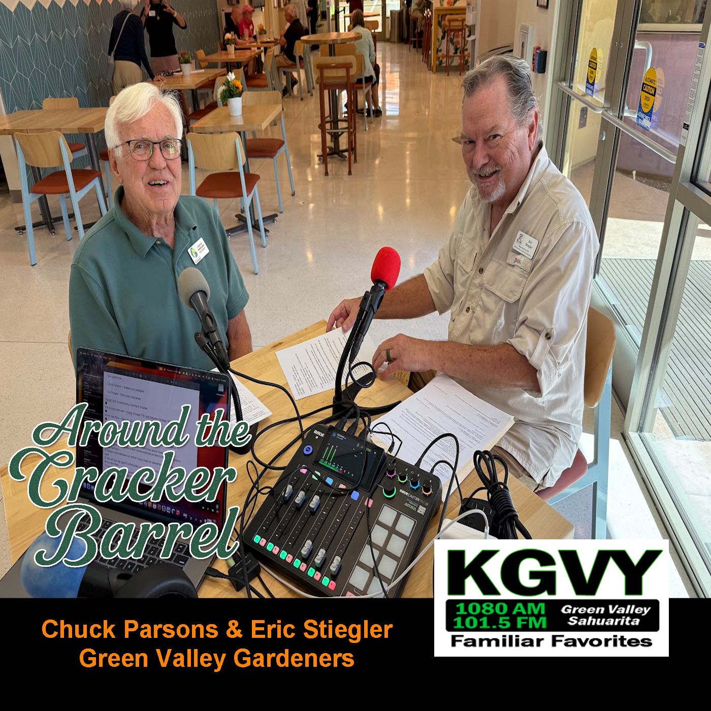 Around The Cracker Barrel - “Celebrating Nature and Art: Green Valley Gardeners’ Fall Events” (Aired 10/03/2025) episode artwork