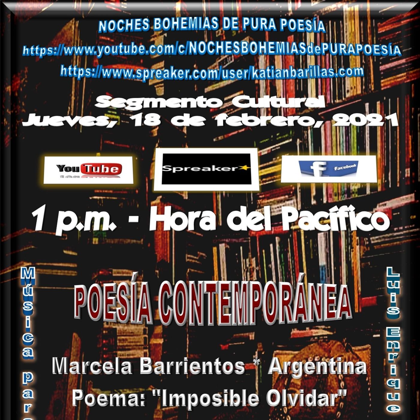 Poesía Contemporánea / Poetas de Argentina y Nicaragua * Música episode artwork