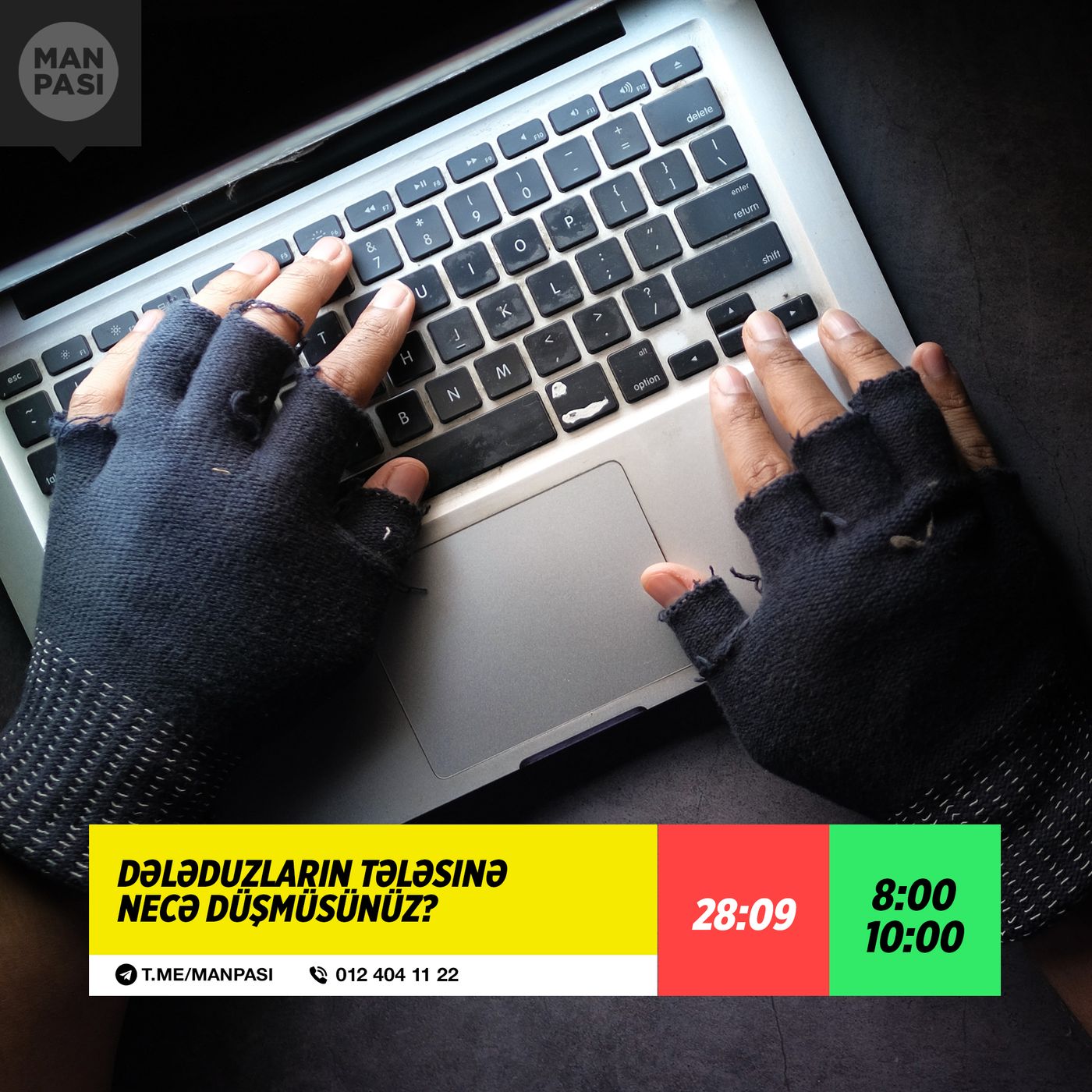 Dələduzların tələsinə necə düşmüsünüz? 28.09.2022