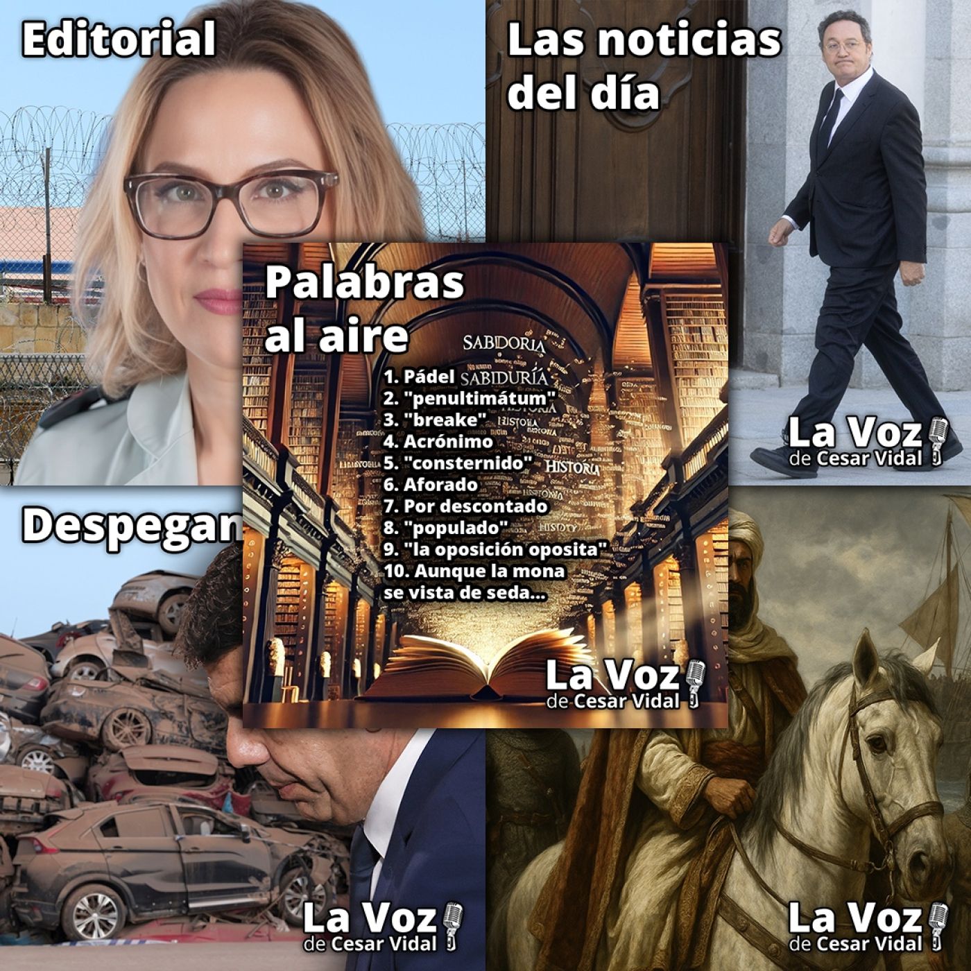 Programa Completo de La Voz de César Vidal - 03/11/25 episode artwork