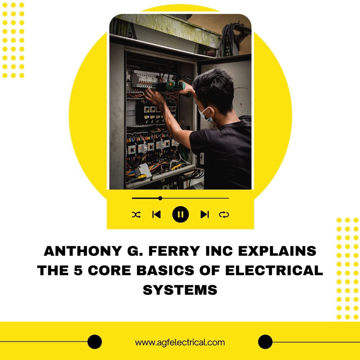 Anthony G. Ferry Inc Explains the 5 Core Basics of Electrical Systems episode artwork
