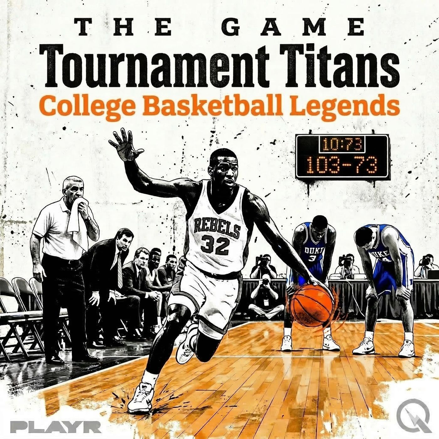 Tournament Titans - Relive the college basketball's greatest legends with Tyler "Tye" Morgan