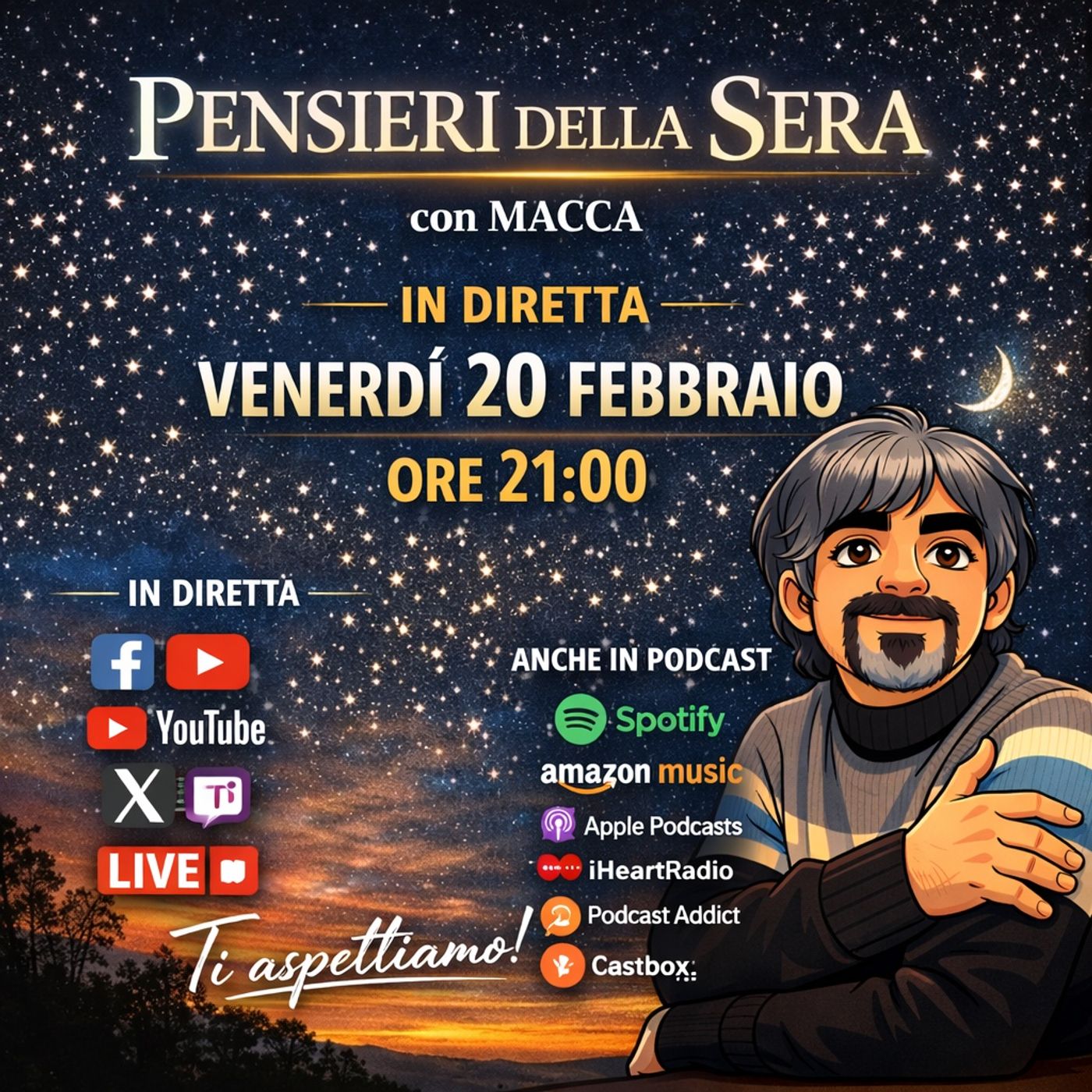 Pensieri della sera episode artwork