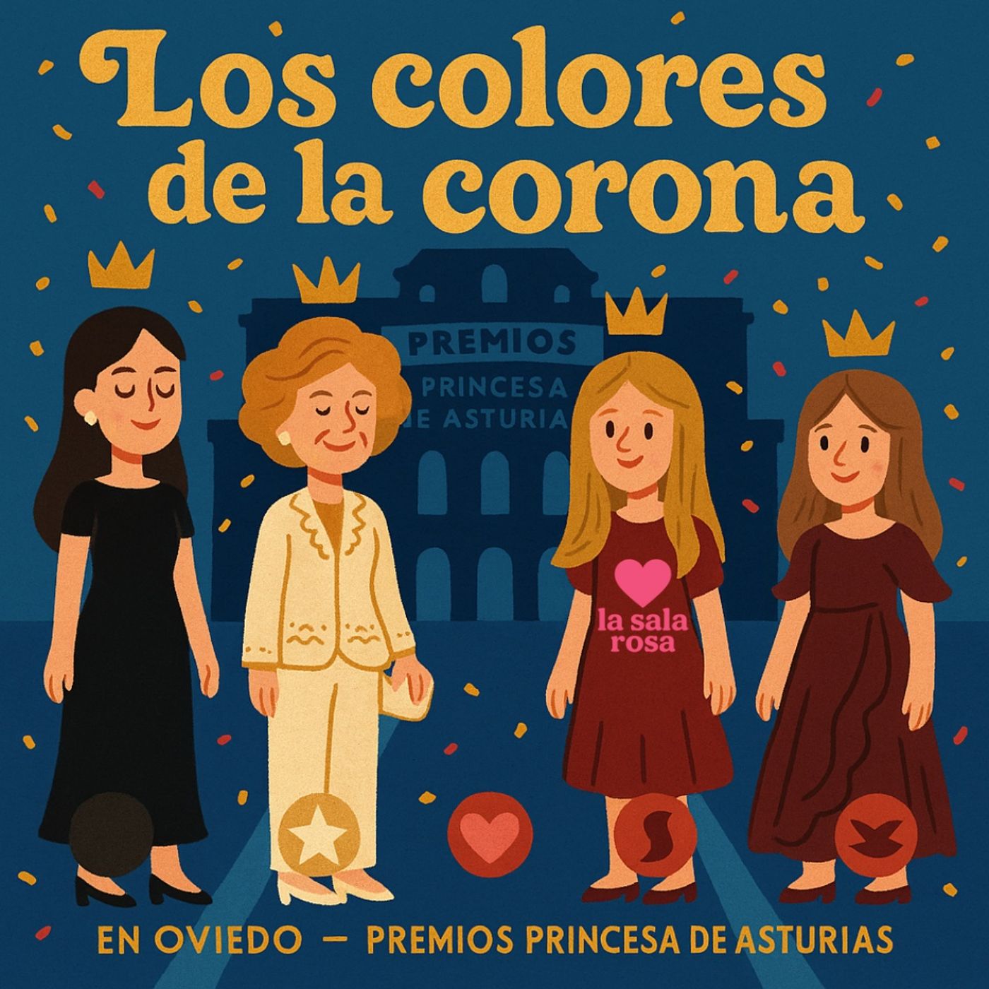 LSR T2. Análisis Rosa: Los colores en las prendas de la familia real.