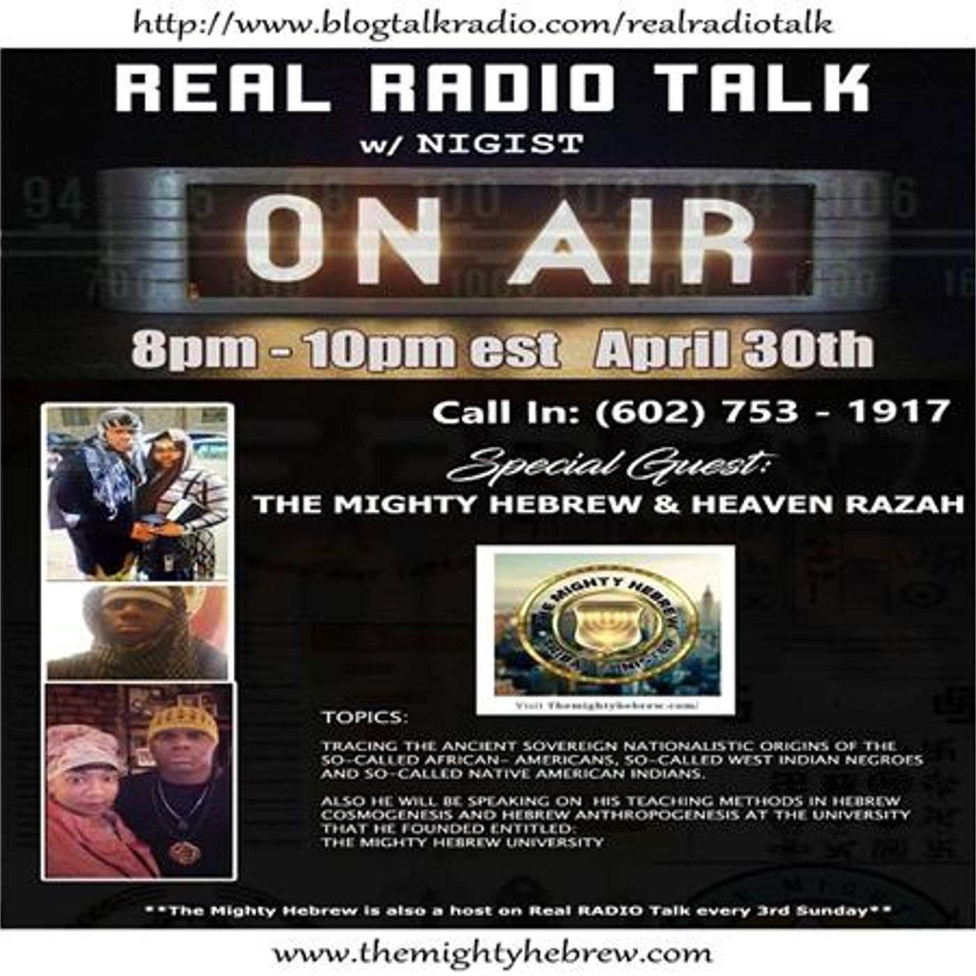 Real RADIO Talk w/NIGIST