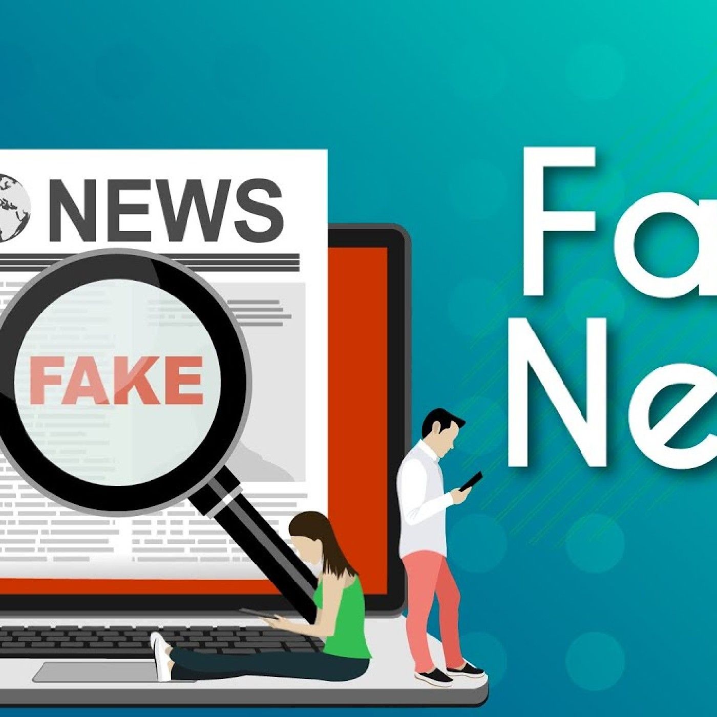 Podcast fake news podcast artwork