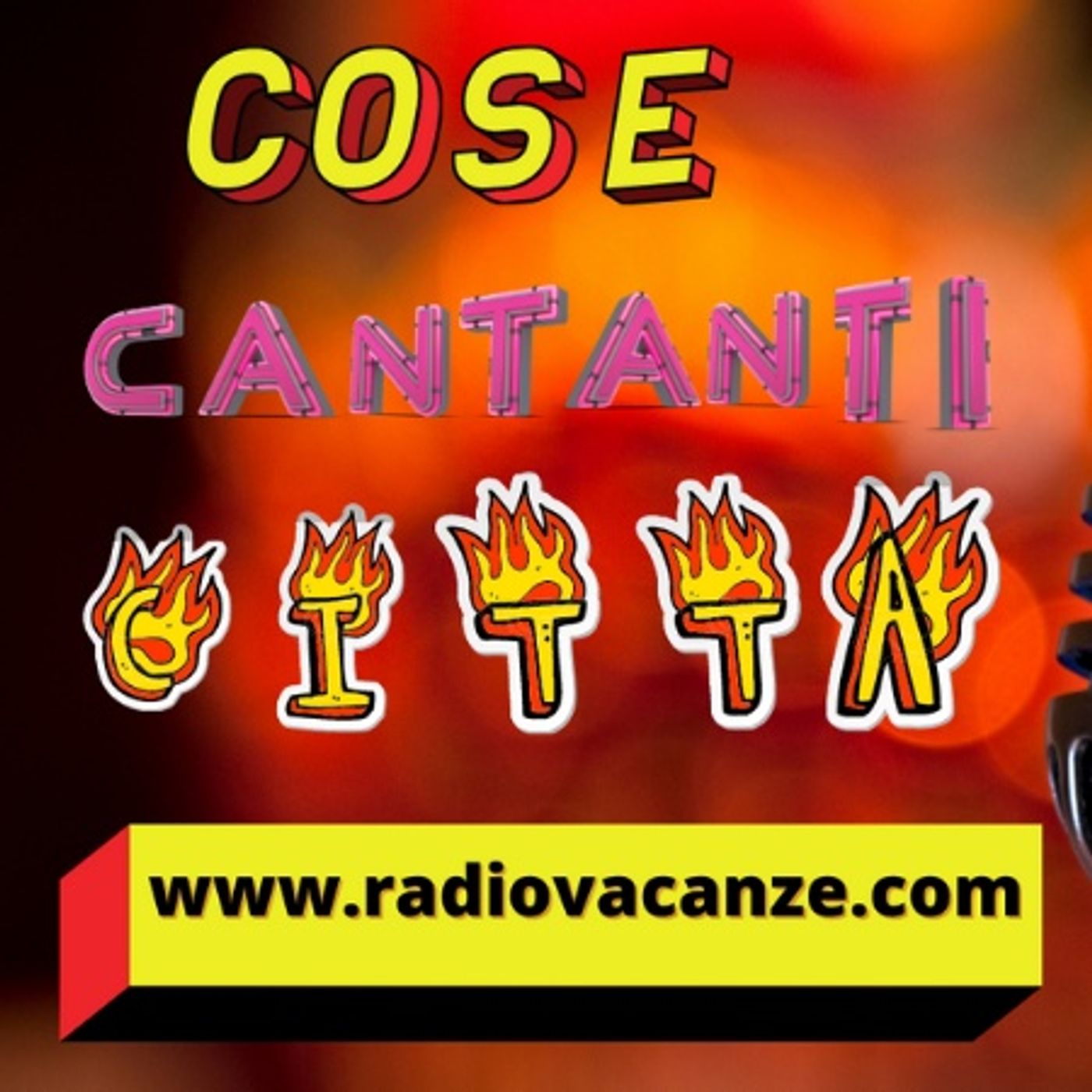 Cose Cantanti e Città