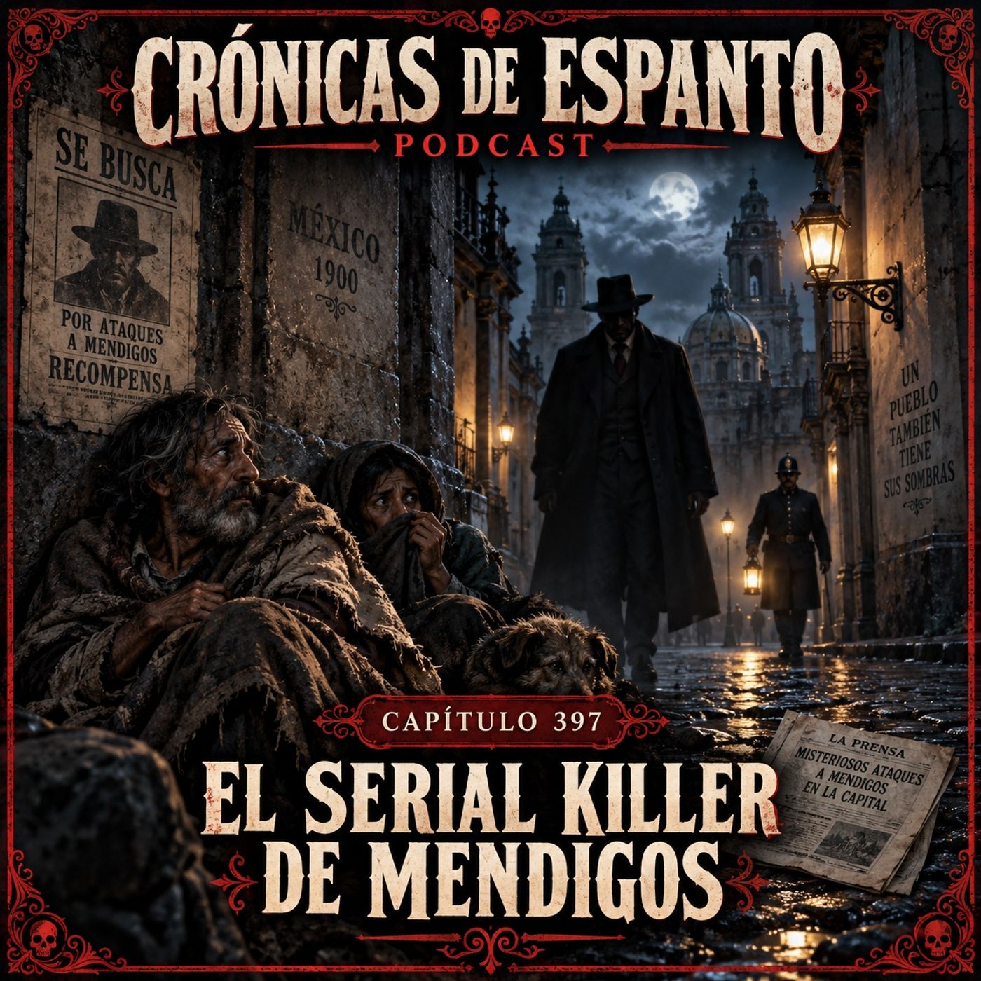 Portada de Crónicas de espanto.