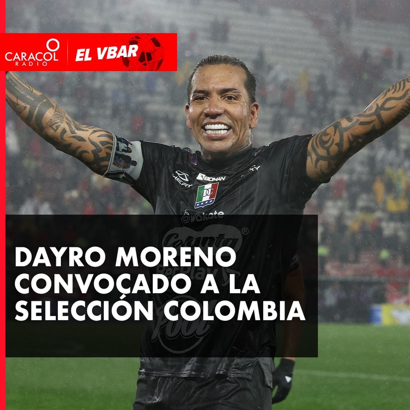 Dayro Moreno convocado a la selección Colombia