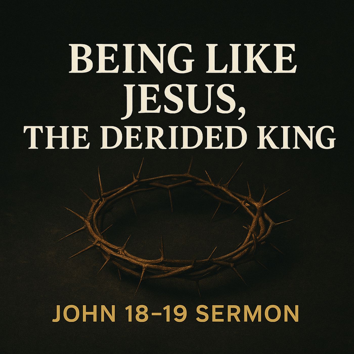 Being Like Jesus, Our Derided King | Sermon on John 18-19 episode artwork