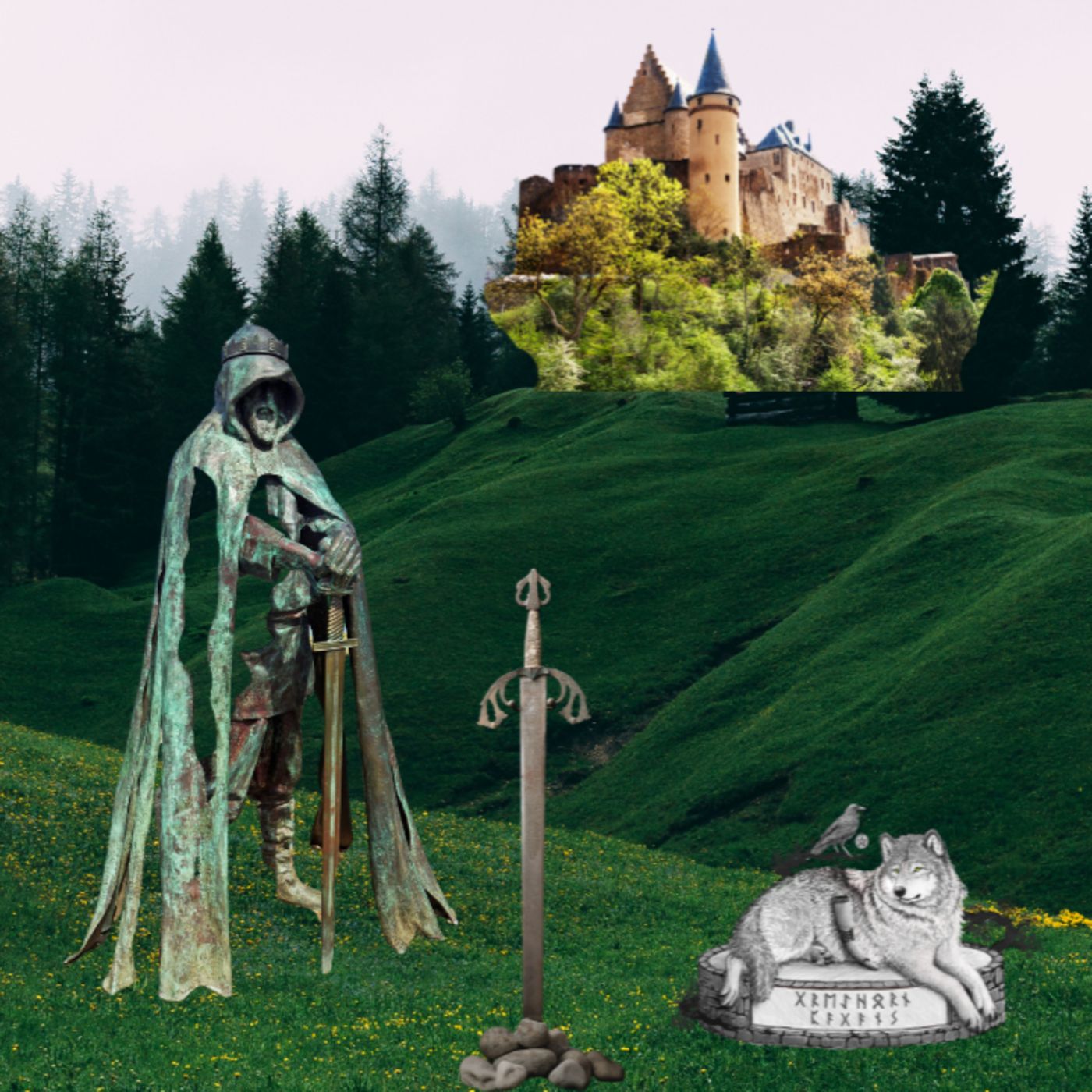 Unlocking The Mysteries Of Arthurian Legends With Greyhorn Pagans Podcast Featuring DM Blackwall episode artwork
