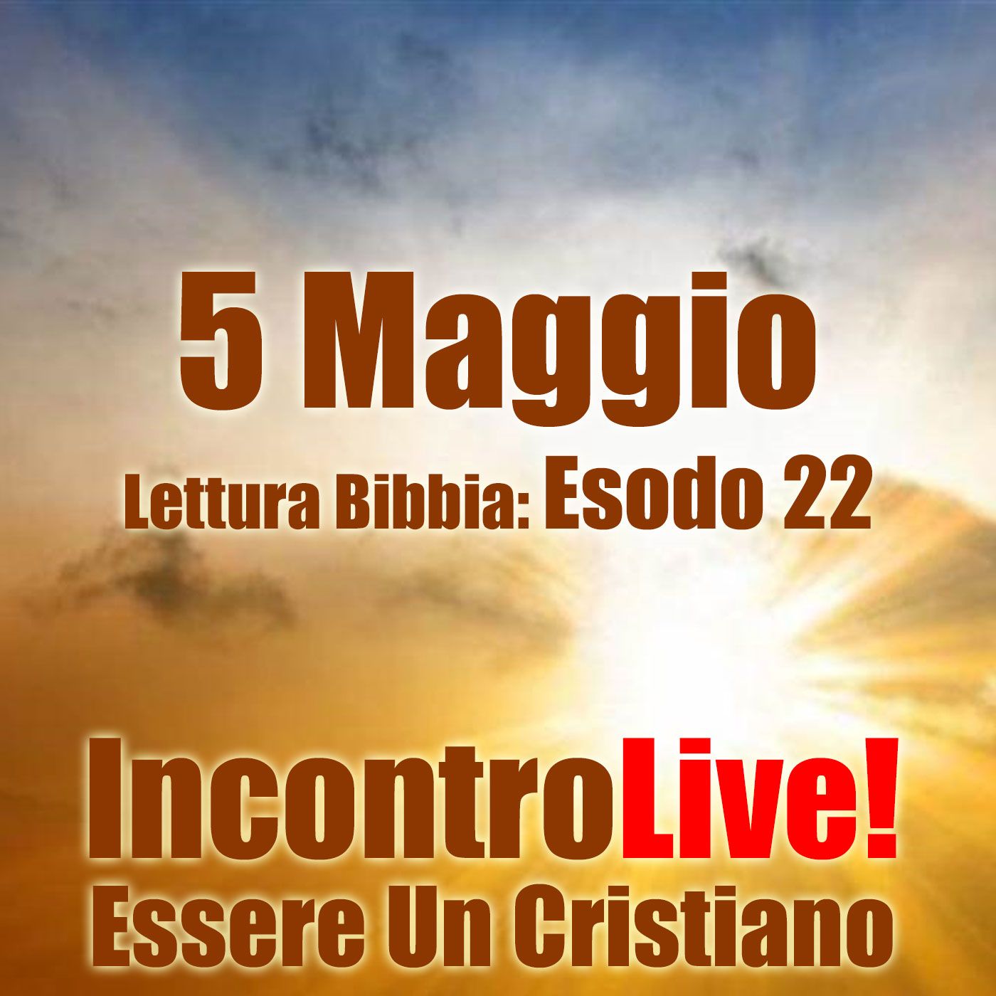 Incontro Live! Essere Un Cristiano