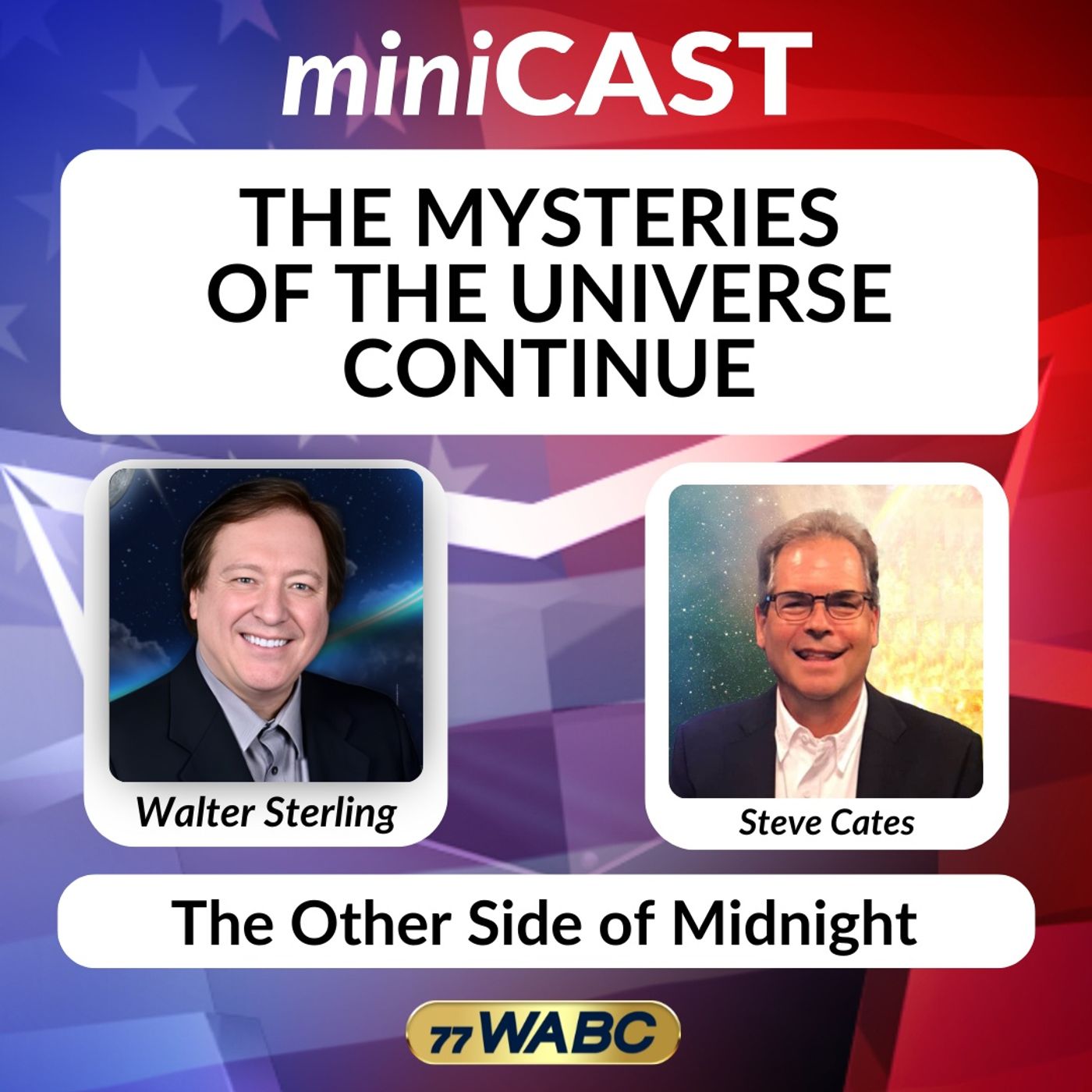 Steve Cates: The Mysteries Of The Universe Continue episode artwork