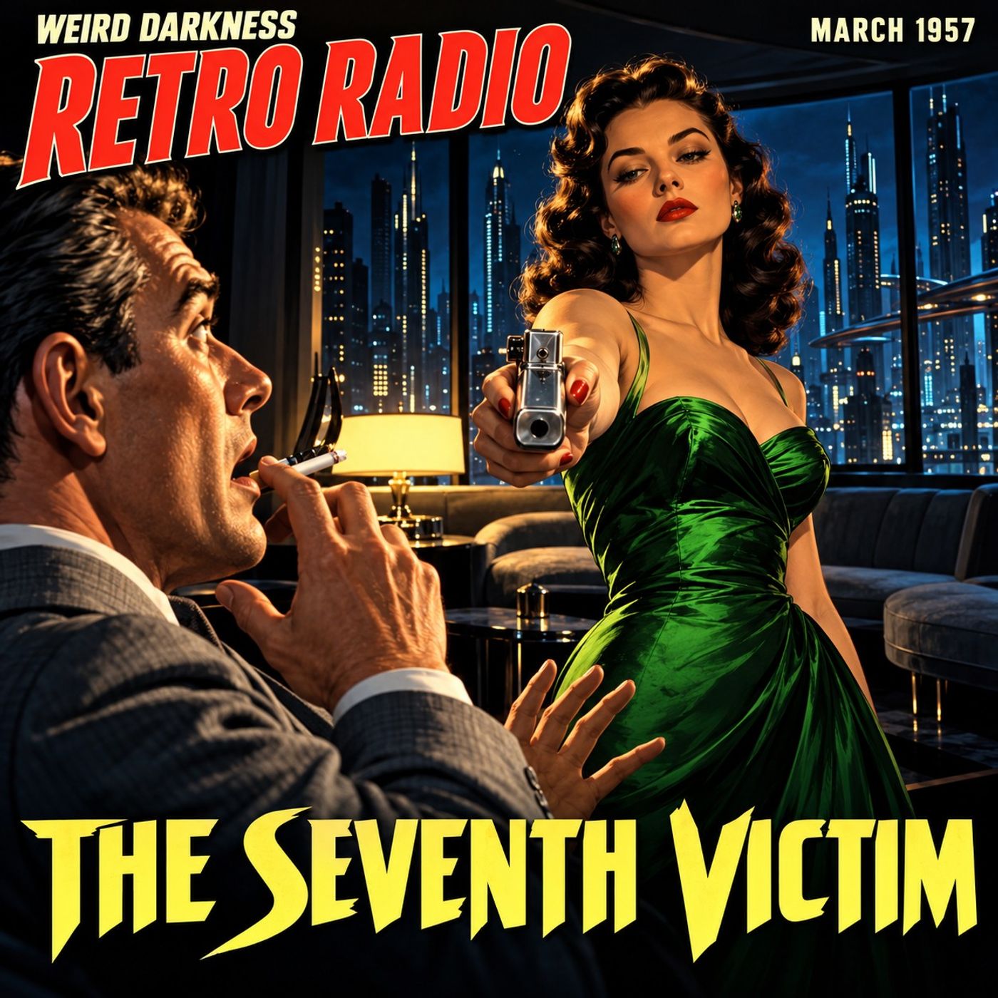 THE SEVENTH VICTIM: A Legal Killer Finds His Target Sitting In The Open | #RetroRadio