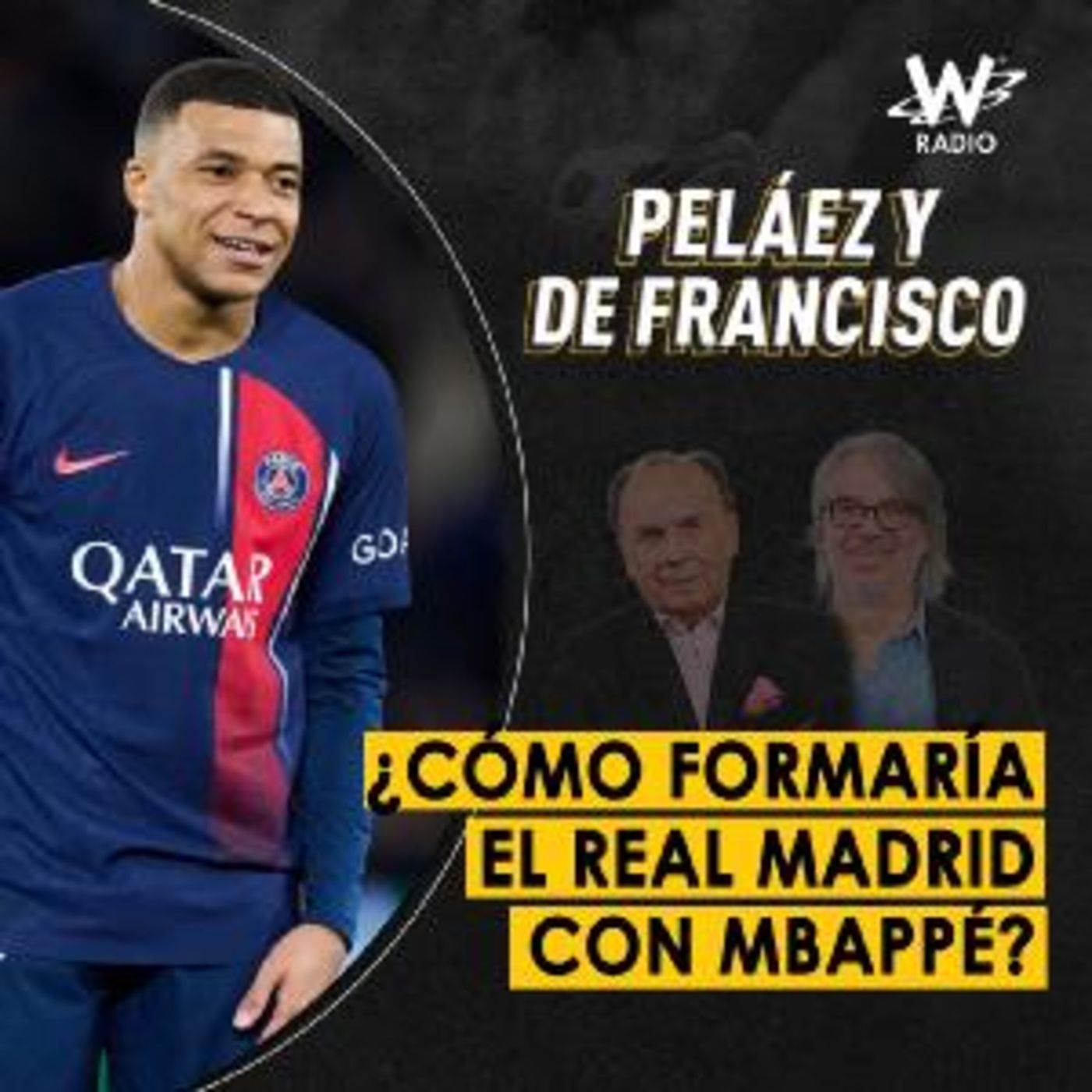¿Cómo formaría el Real Madrid con Mbappé?