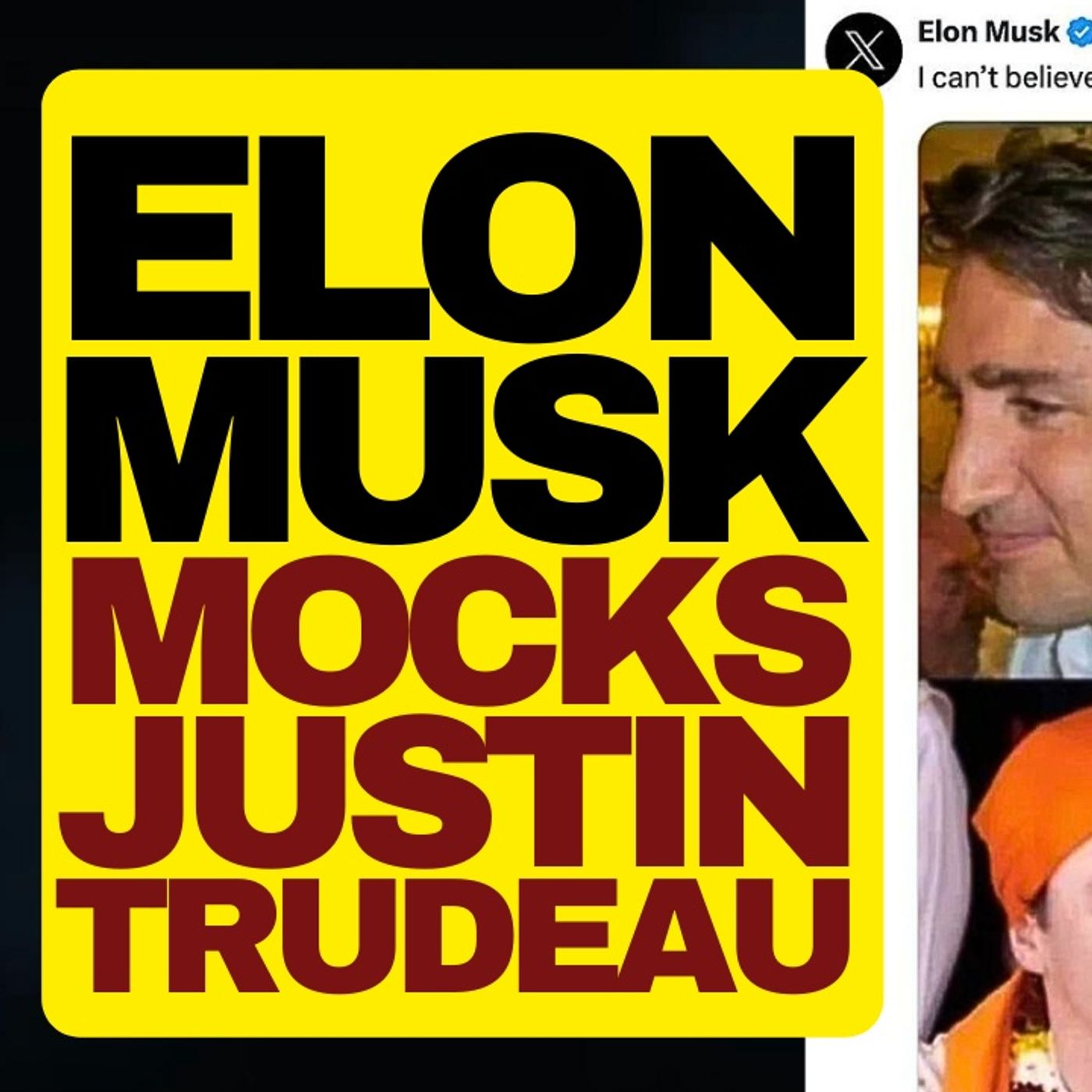 Elon Musk Mocks Woke Justin Trudeau episode artwork