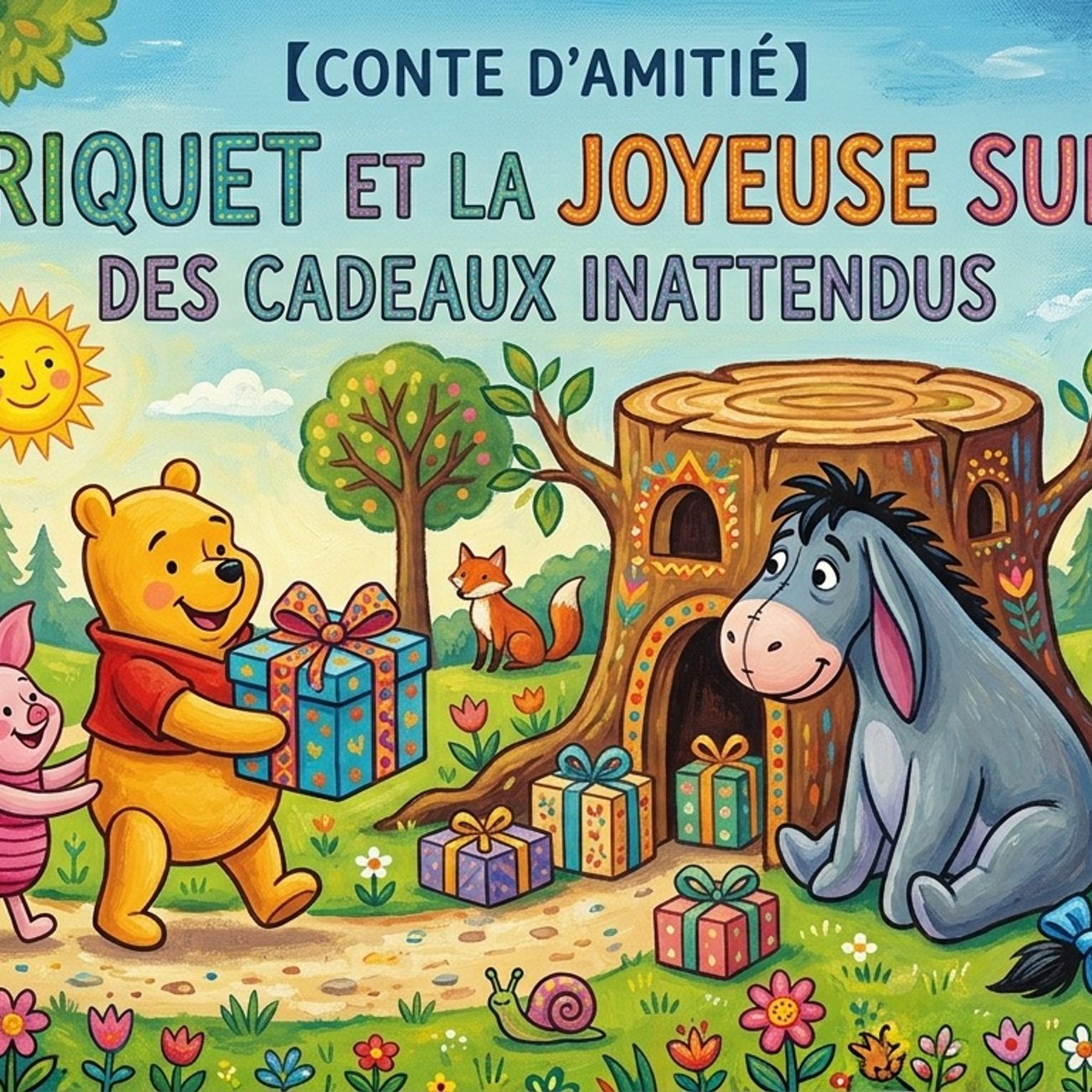 L'Anniversaire de Bourriquet et les Cadeaux qui Ne Se Passent Pas Comme Prévu｜【Conte d'Amitié】