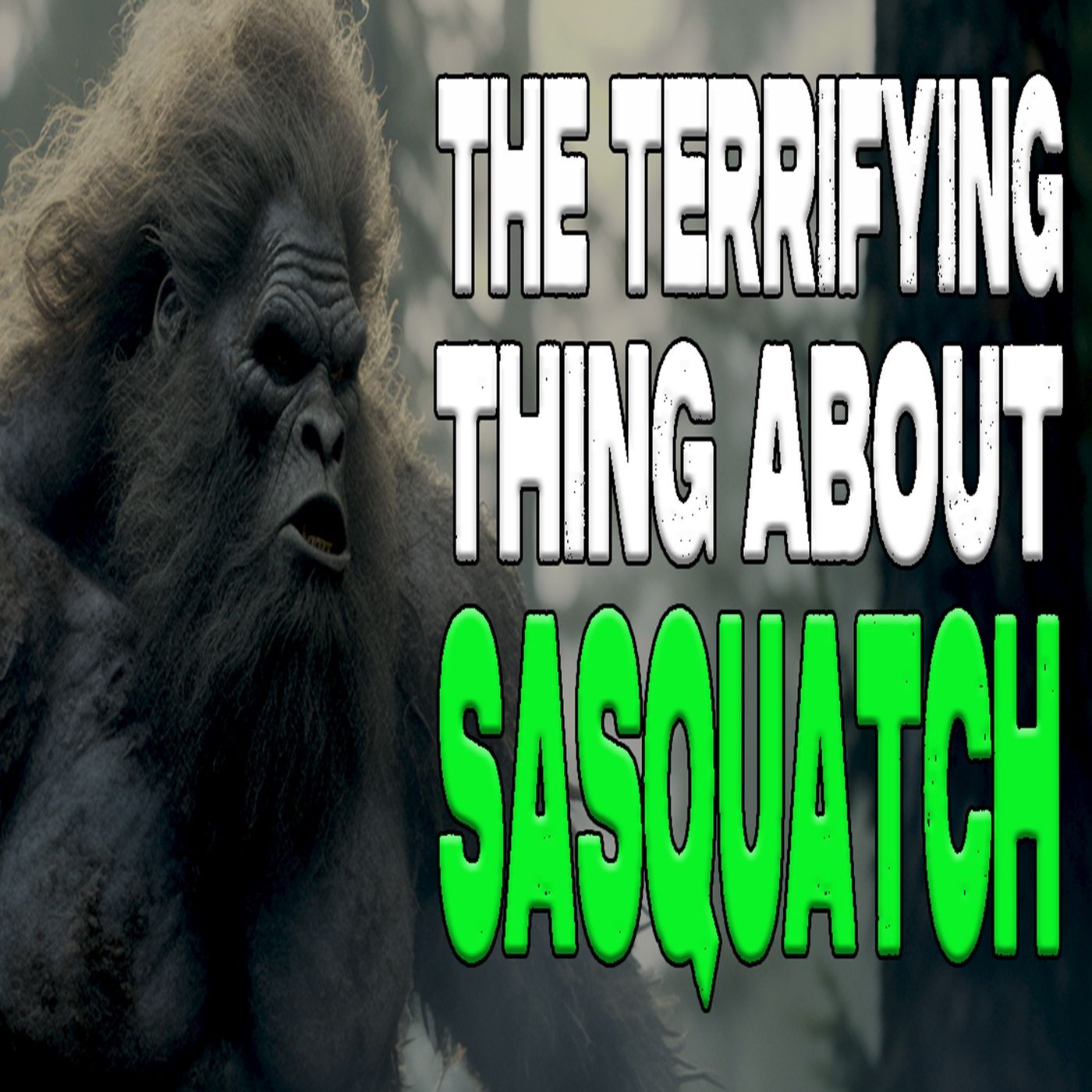 The Terrifying Thing About Sasquatch