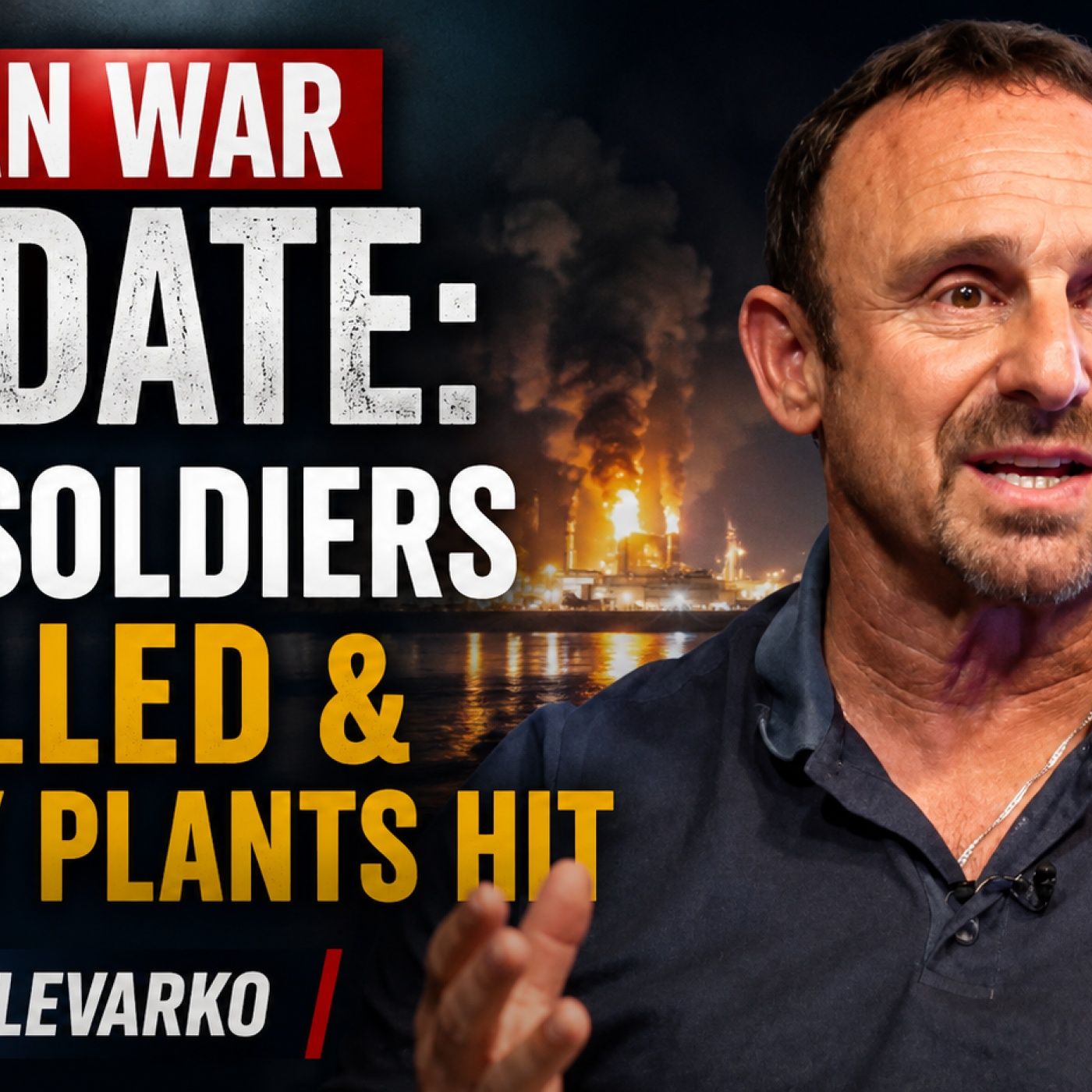 Iran War Update: U.S. Soldiers Killed & Energy Plants Hit | Aharon Levarko
