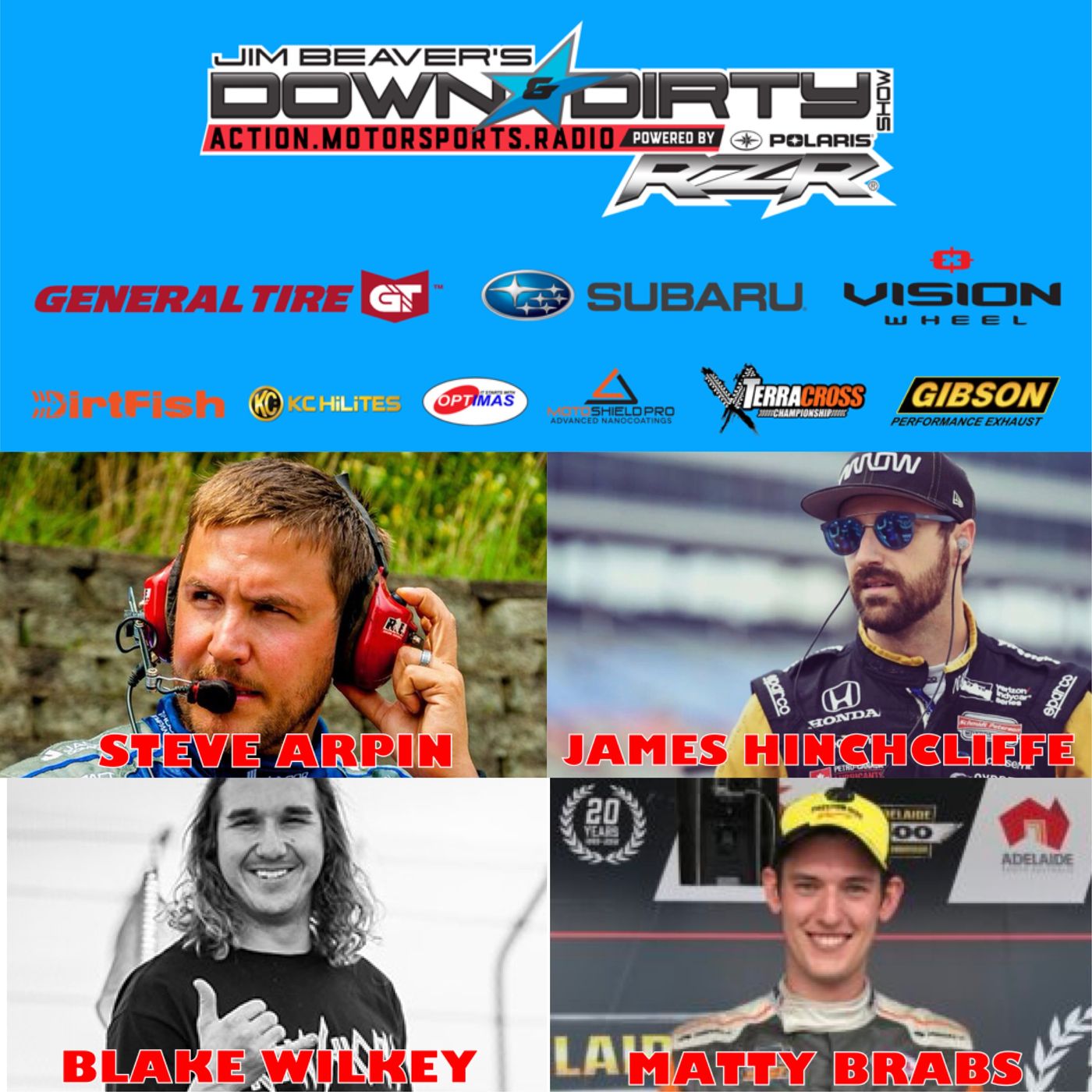 #334 James Hinchcliffe, Steve Arpin, Matty Brabs, & Blake Wilkey On Air episode artwork