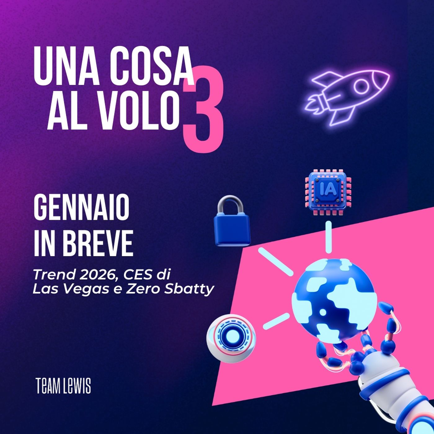 Gennaio in breve: trend 2026, CES di Las Vegas e Zero Sbatty