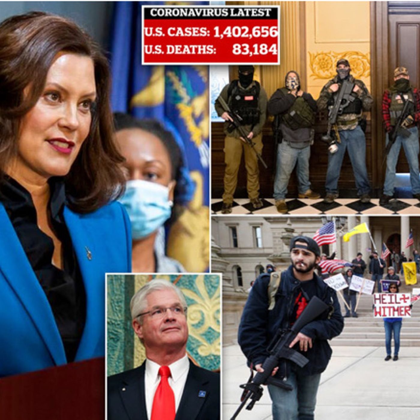Michigan official says ANY protester brandishing a firearm should be arrested at tomorrow's stay-at-home rally episode artwork