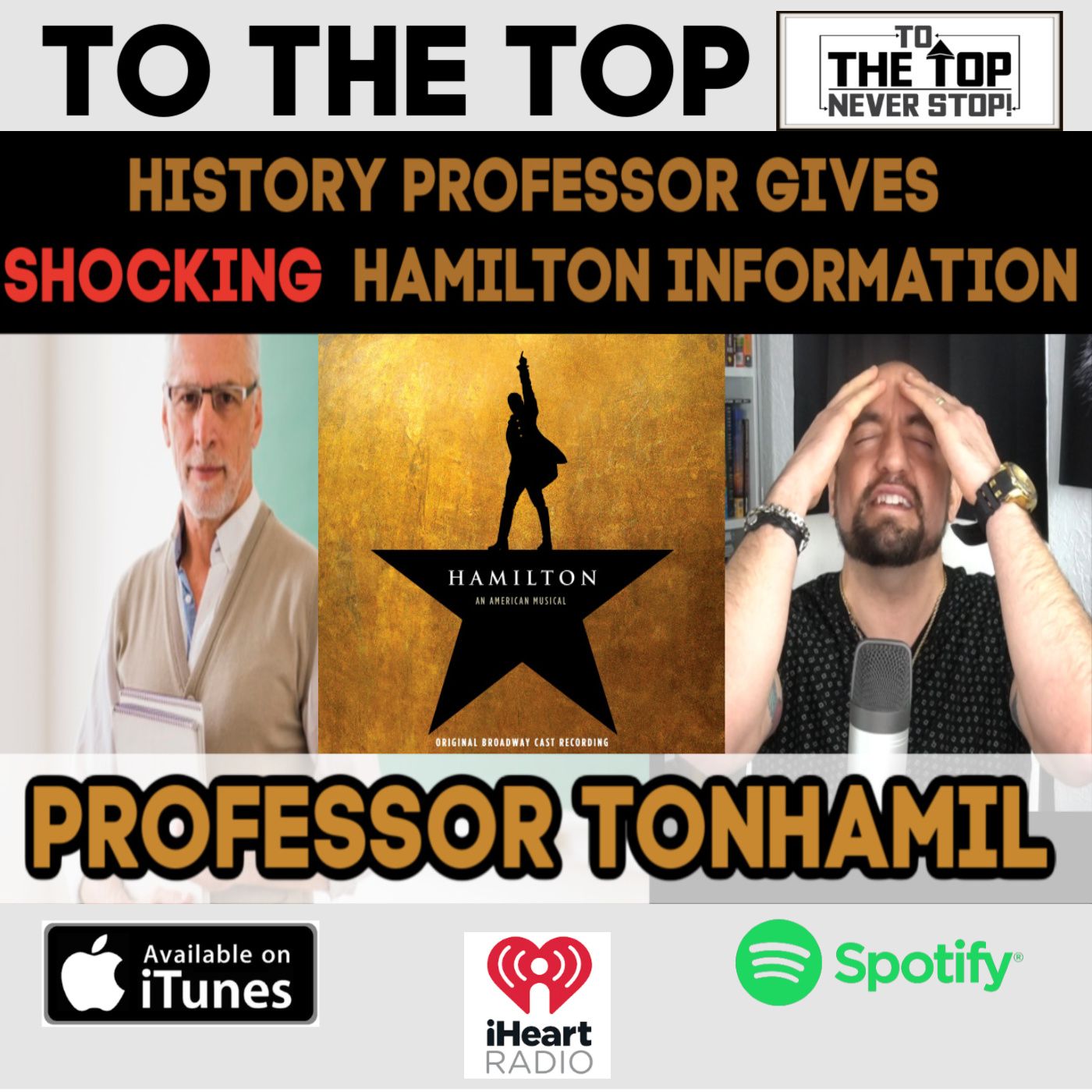 FAKE History Professor gets busted by Hamilton Fan Boy