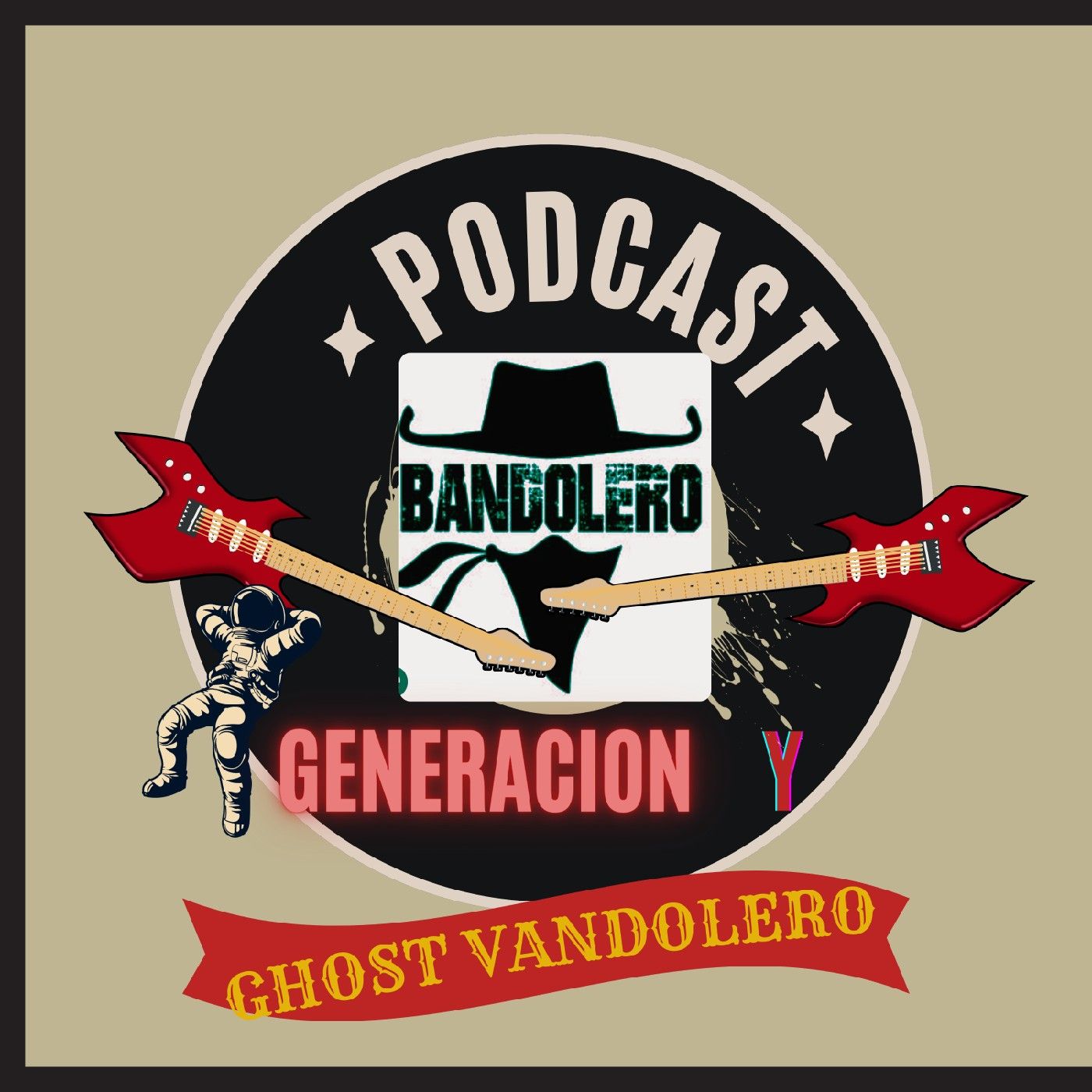 Podcast Génesis Ghost rayas Bandolero88 cover art