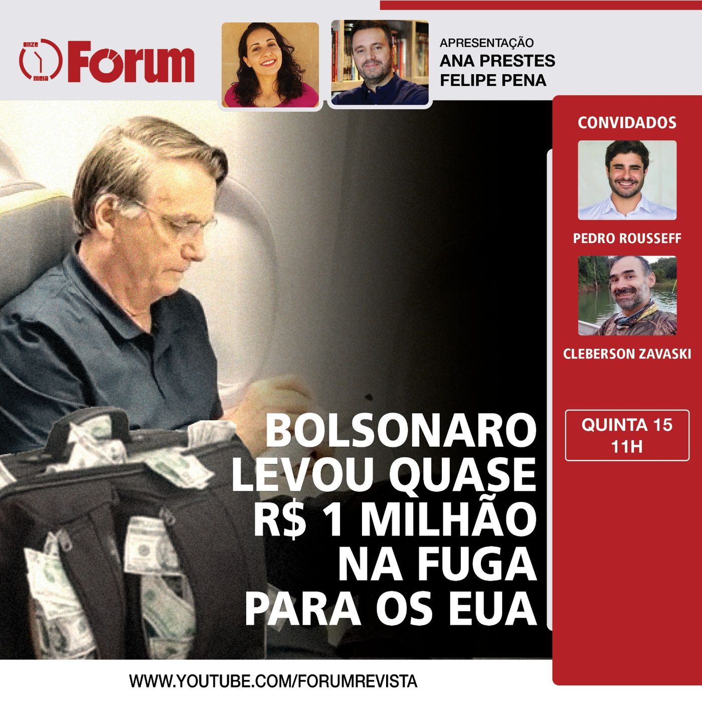 Bolsonaro levou quase R$ 1 milhão na fuga para os EUA episode artwork