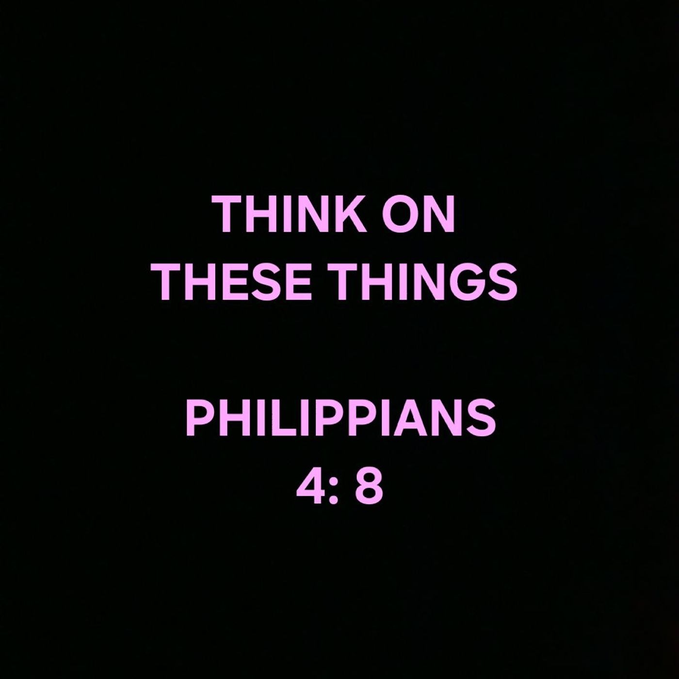 THINK ON THESE THINGS episode artwork