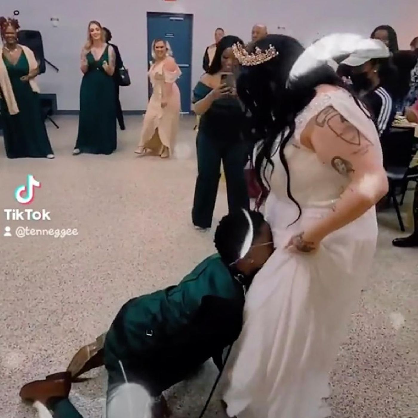 Black Man Walked On Dog Leach By White Bride At His Wedding Reception episode artwork
