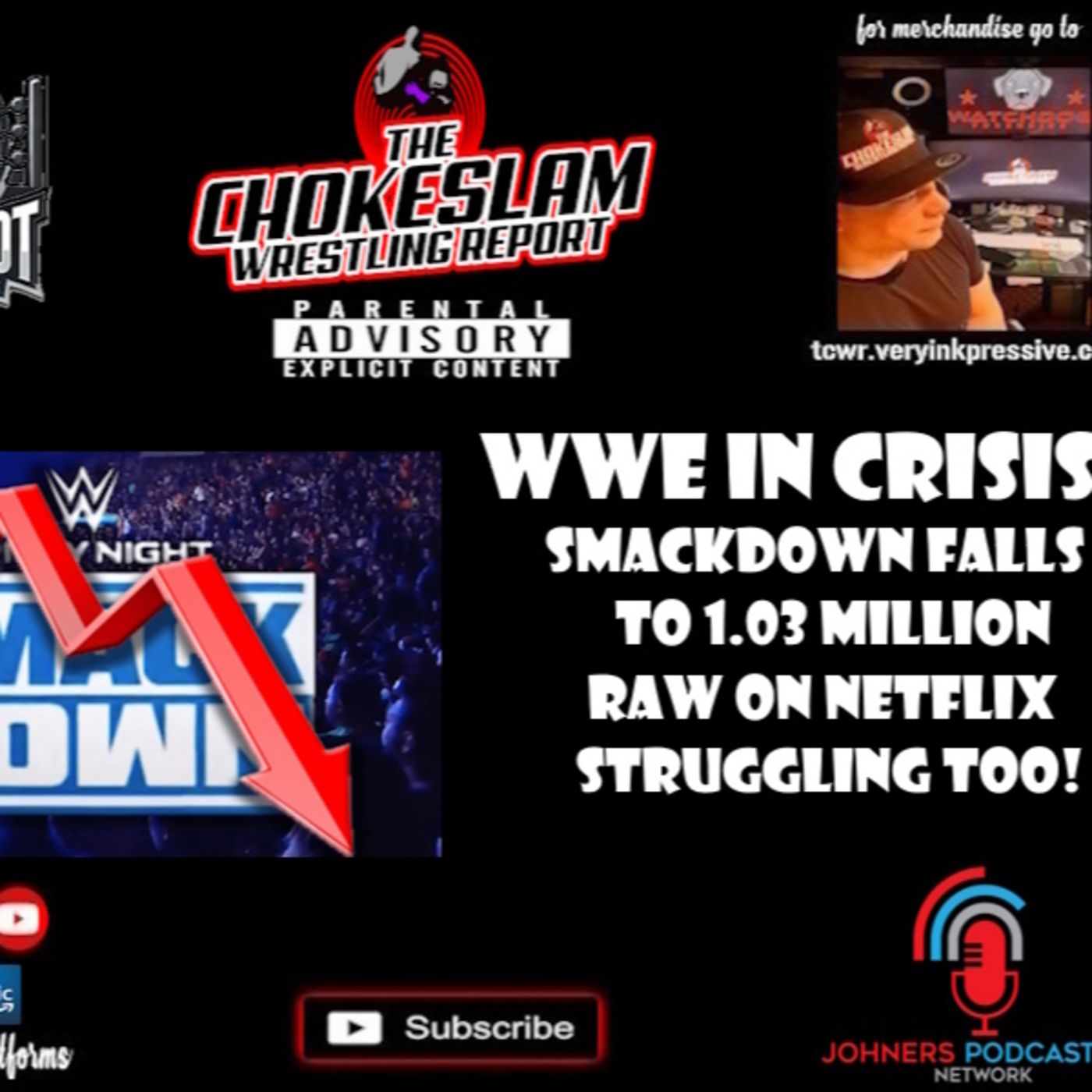 WWE in CRISIS?! SmackDown Falls to 1.03 million – RAW on Netflix Struggling Too! episode artwork
