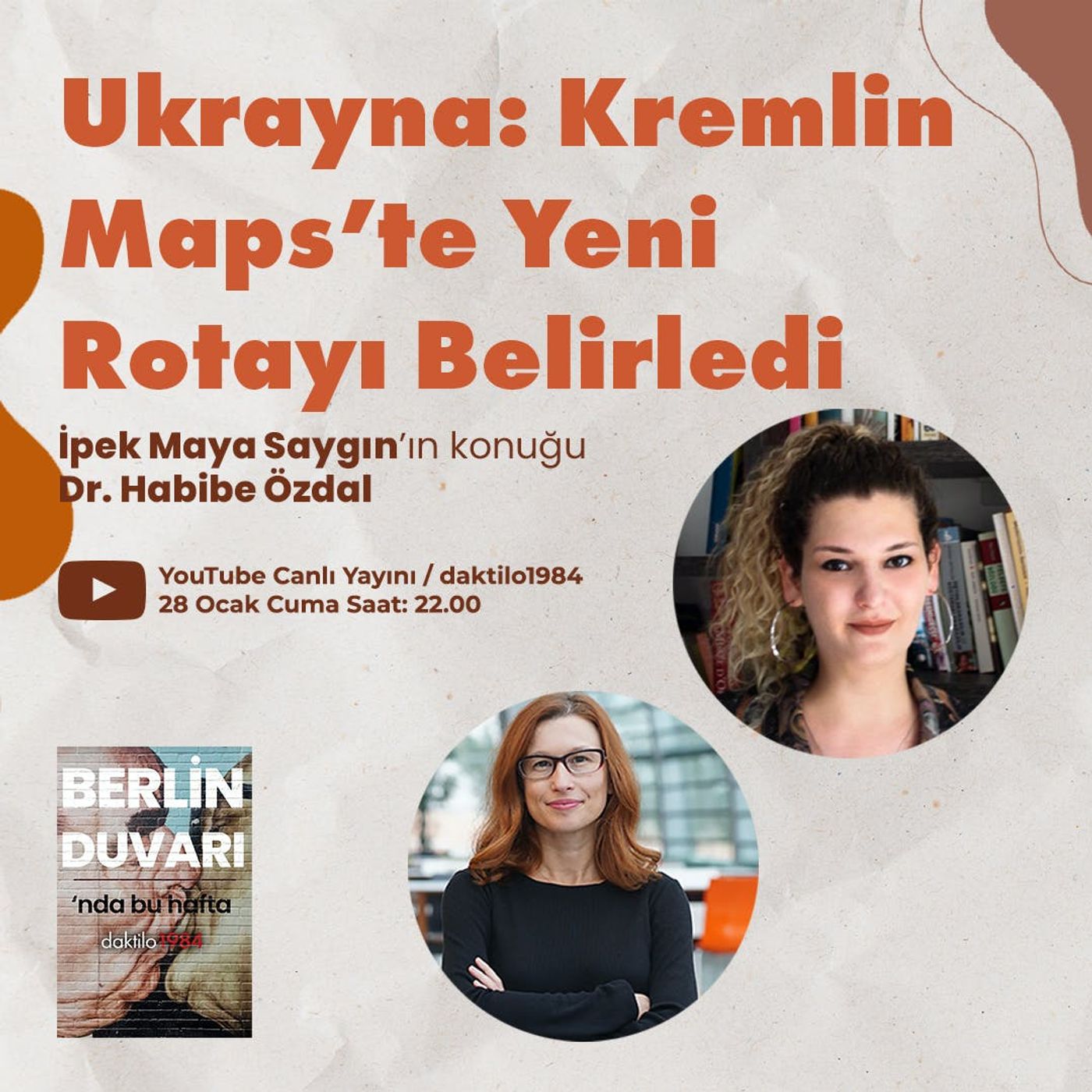 Ukrayna: Kremlin Maps’te Yeni Rotayı Belirledi Mi? | Konuk: Dr. Habibe Özdal | Berlin Duvarı #7 episode artwork