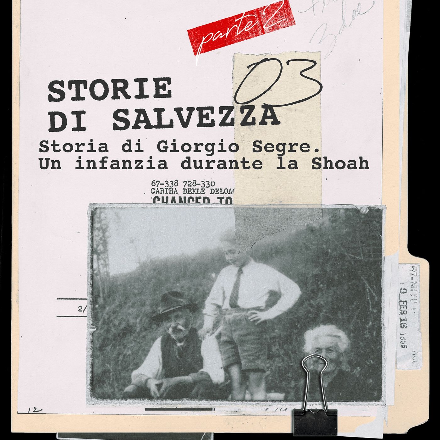 LA STORIA DI GIORGIO SEGRE (Pt. 2) Un’infanzia durante la Shoah [STORIE DI SALVEZZA Ep.3] episode artwork