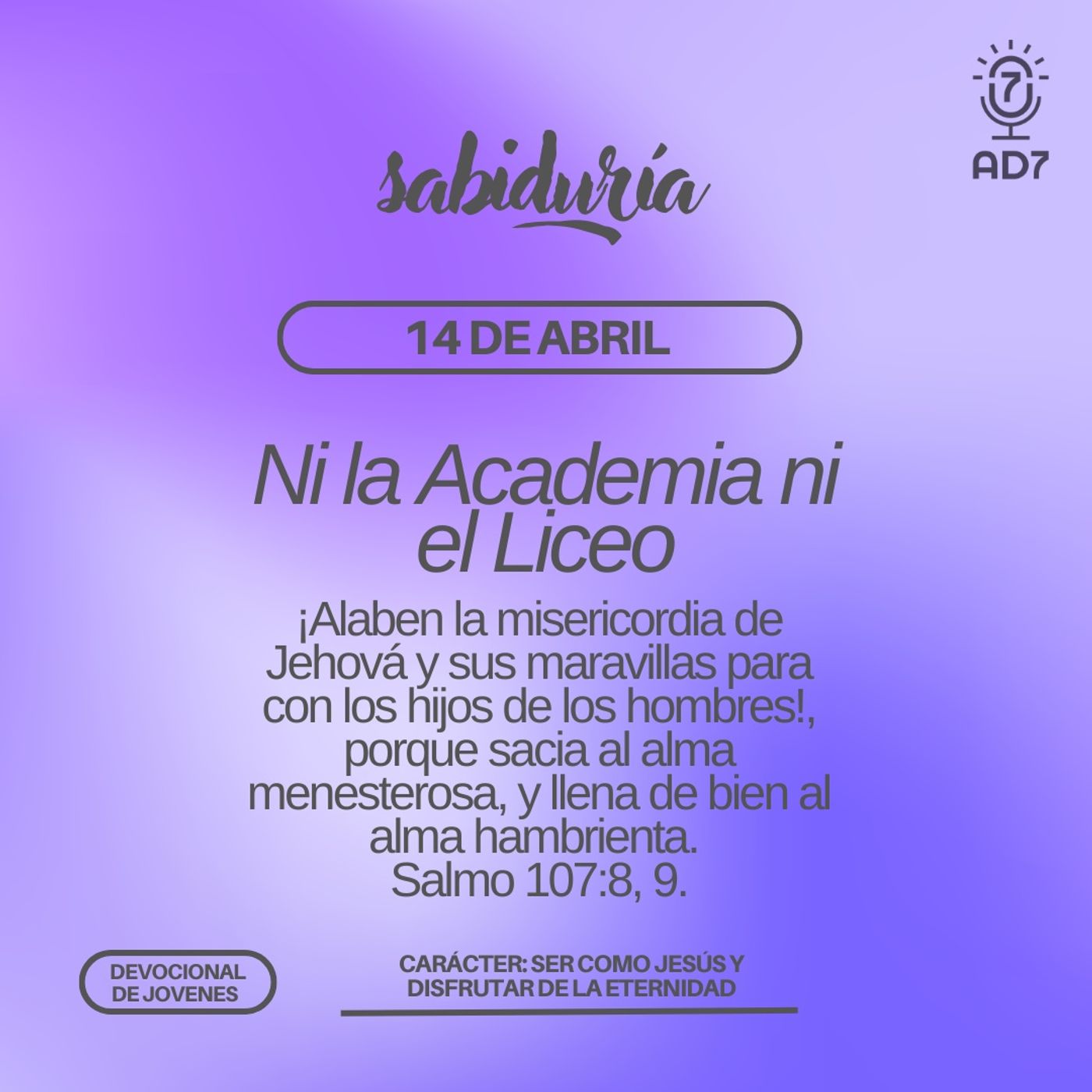AD7 Devocional - Hoy es Tendencia