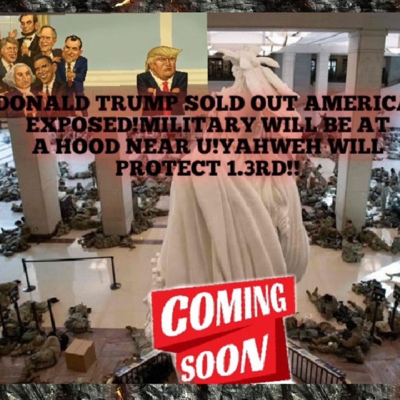 TRUMP WAS USED To SELL OUT AMERICA AND HIS PEOPLE!EXPOSED!(MILITARY WILL B AT A HOOD NEAR U!1.3RD WILL B SAFE!2.3 R MARKED BY SATAN!) episode artwork
