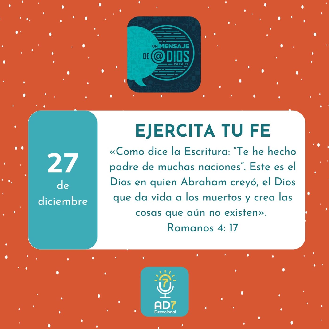 AD7 Devocional - Hoy es Tendencia