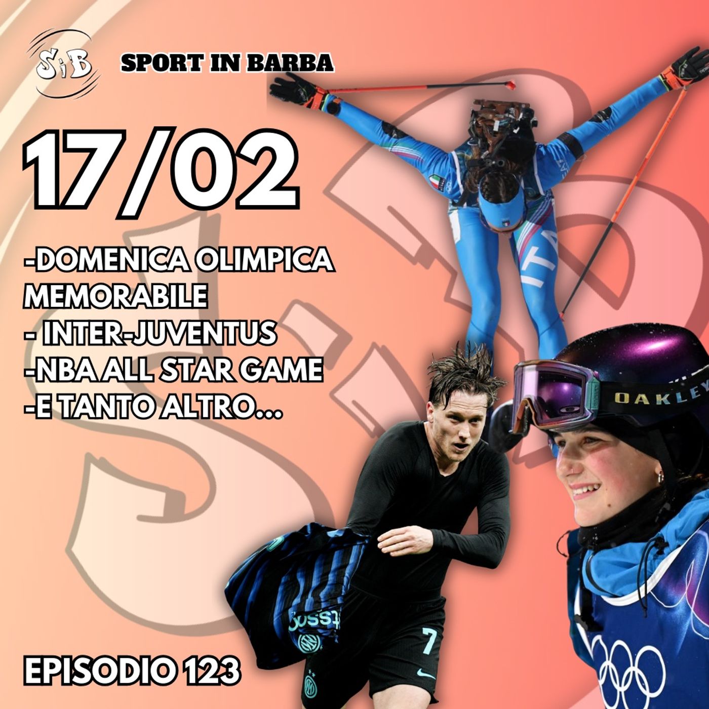 Episodio 123: Memorabile DOMENICA OLIMPICA, Inter-Juventus, NBA All Star Game e tanto altro